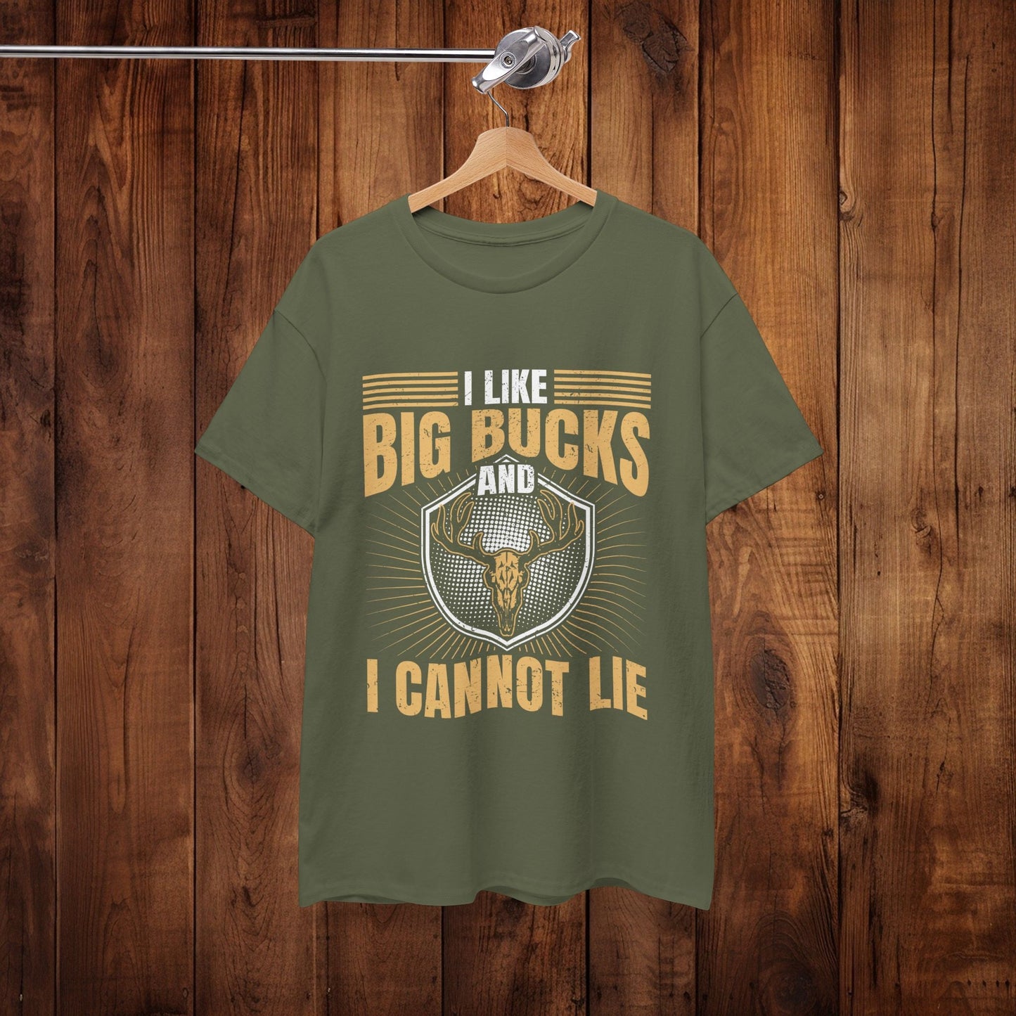 Funny Hunting Unisex Tee - I Like Big Bucks and I Cannot Lie - EternalAscension