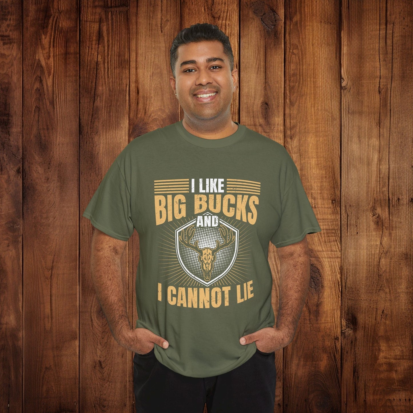 Funny Hunting Unisex Tee - I Like Big Bucks and I Cannot Lie - EternalAscension