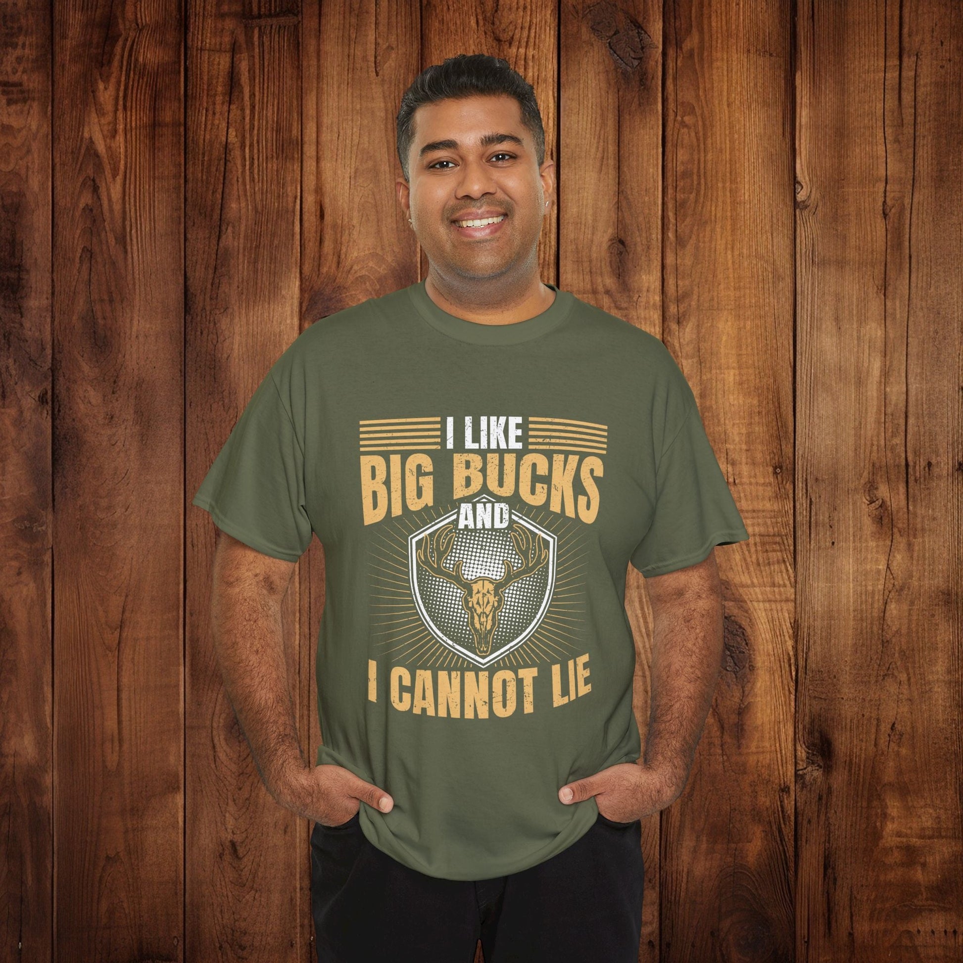 Funny Hunting Unisex Tee - I Like Big Bucks and I Cannot Lie - EternalAscension