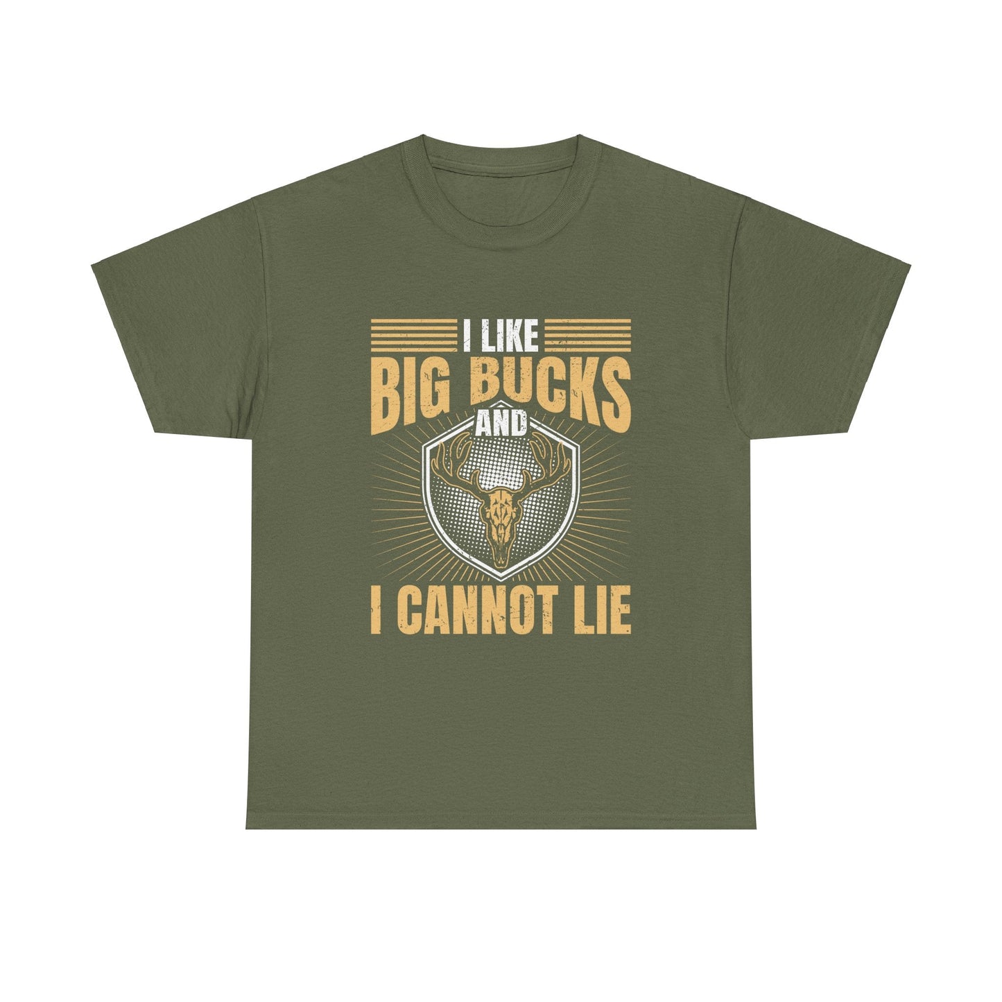 Funny Hunting Unisex Tee - I Like Big Bucks and I Cannot Lie - EternalAscension