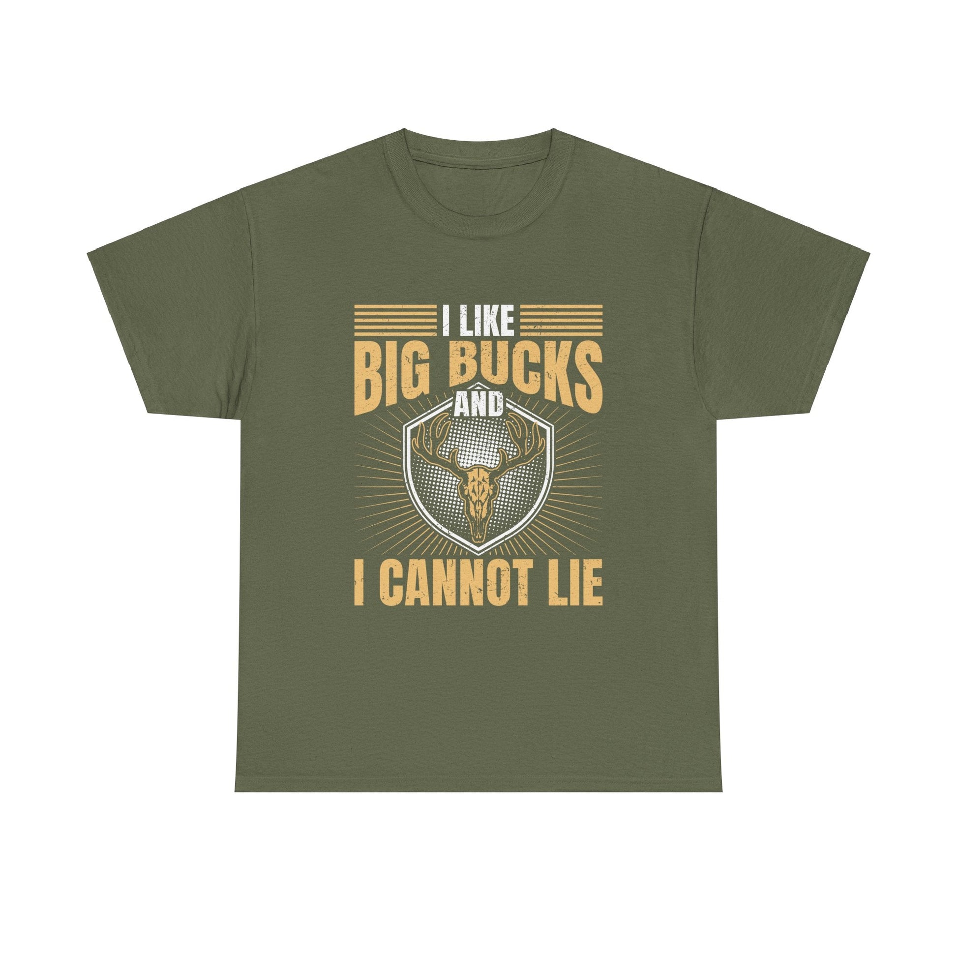 Funny Hunting Unisex Tee - I Like Big Bucks and I Cannot Lie - EternalAscension