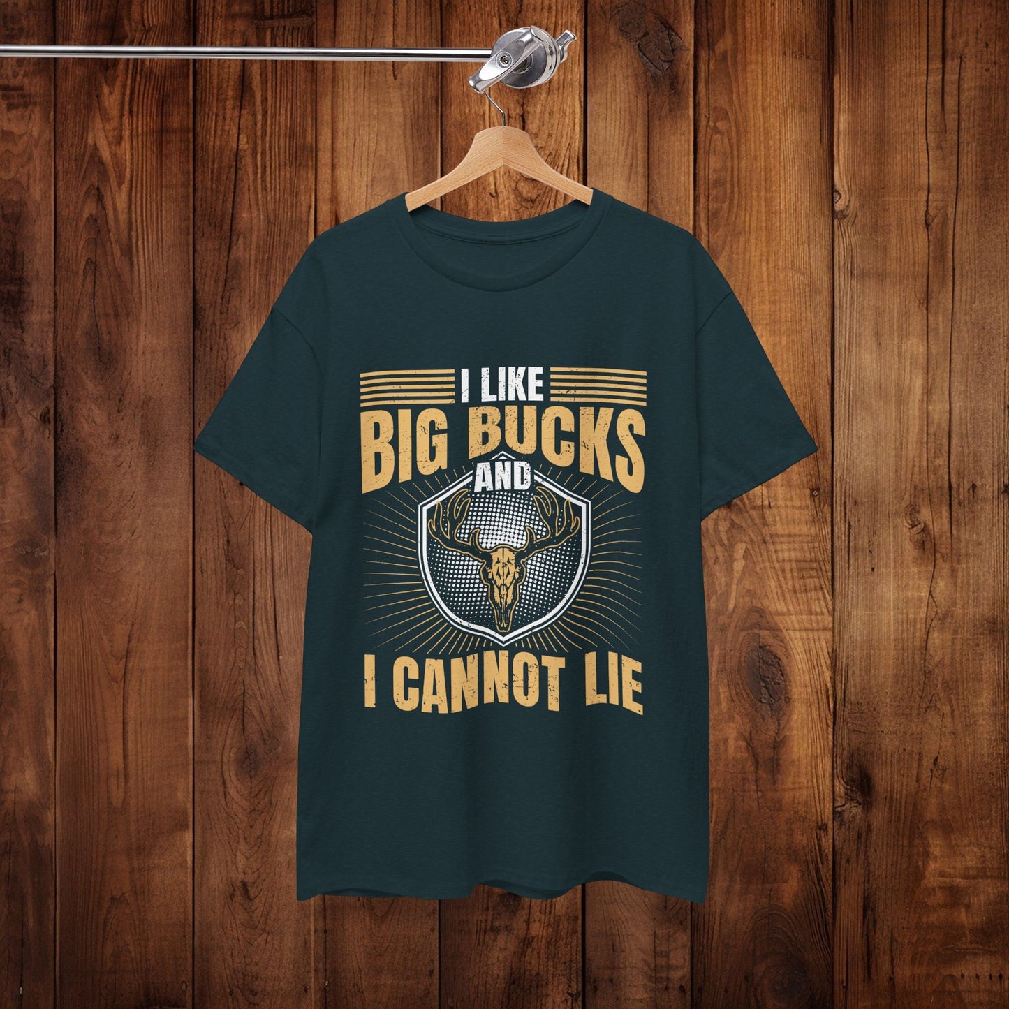 Funny Hunting Unisex Tee - I Like Big Bucks and I Cannot Lie - EternalAscension