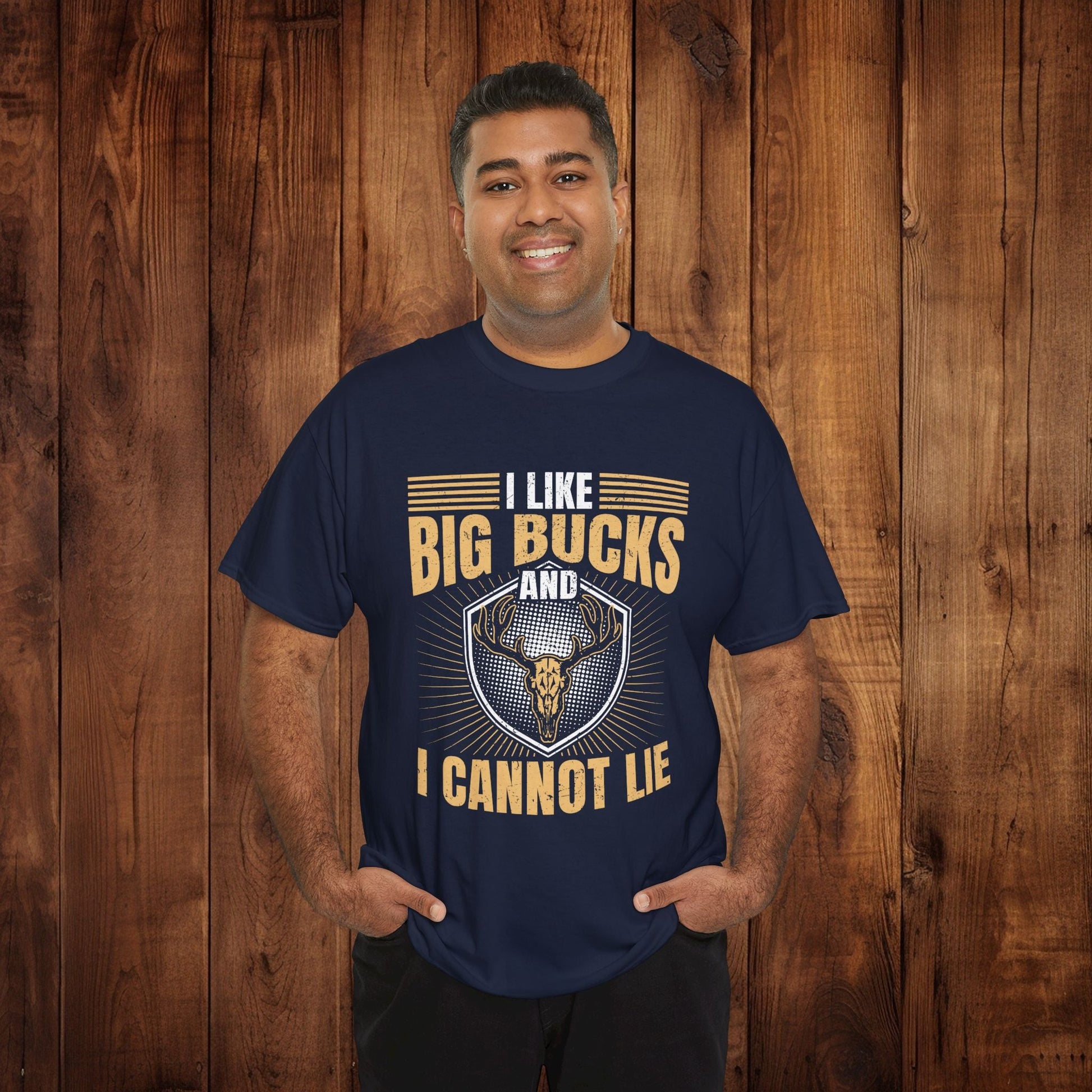 Funny Hunting Unisex Tee - I Like Big Bucks and I Cannot Lie - EternalAscension