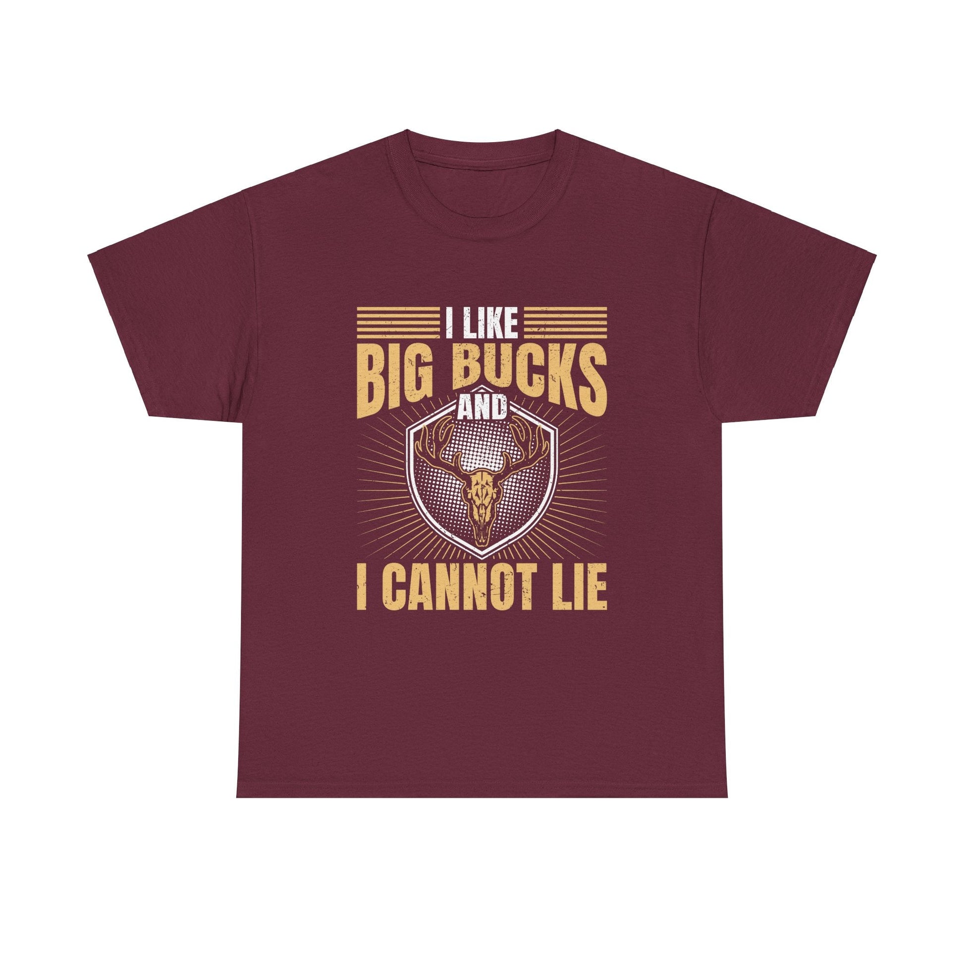 Funny Hunting Unisex Tee - I Like Big Bucks and I Cannot Lie - EternalAscension