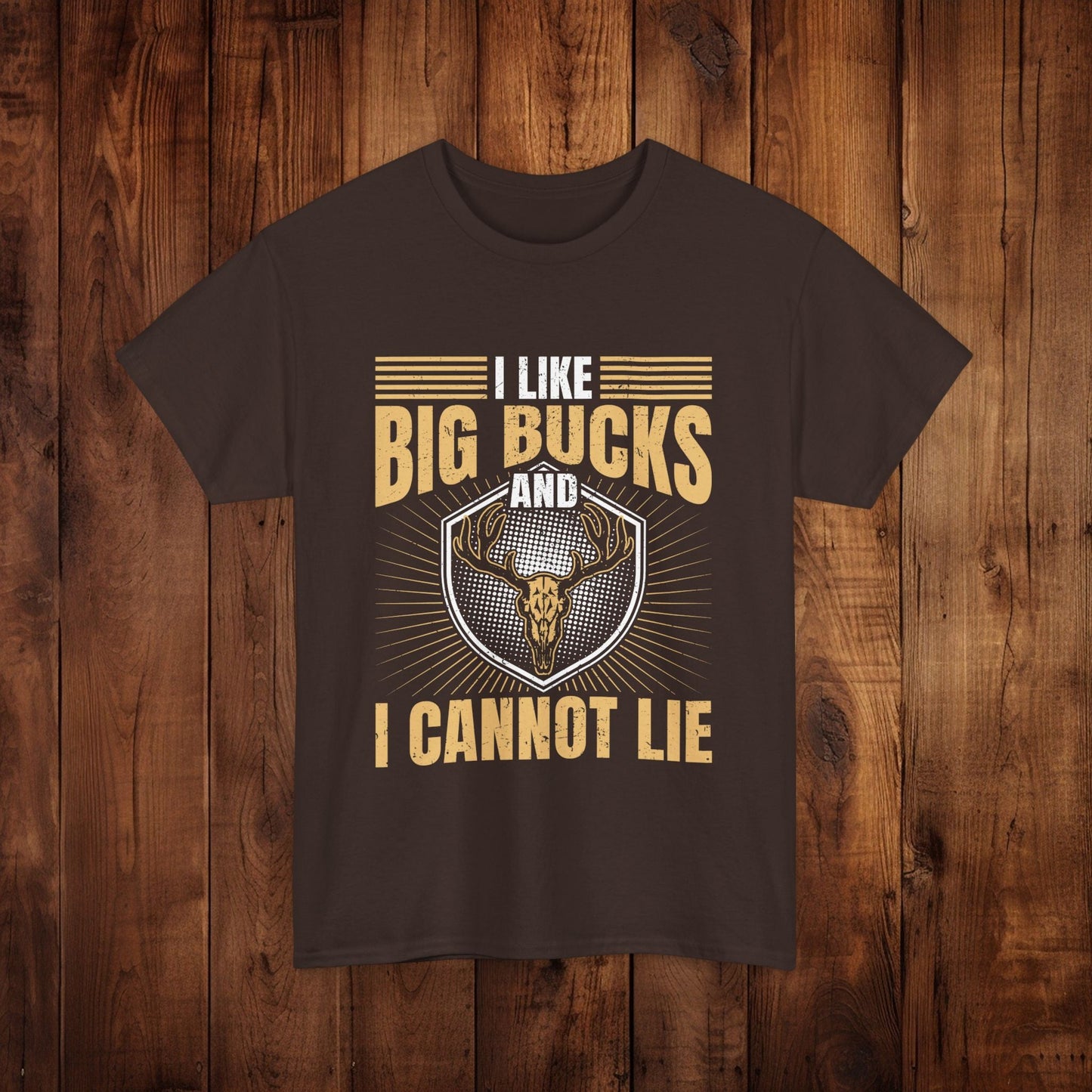 Funny Hunting Unisex Tee - I Like Big Bucks and I Cannot Lie - EternalAscension