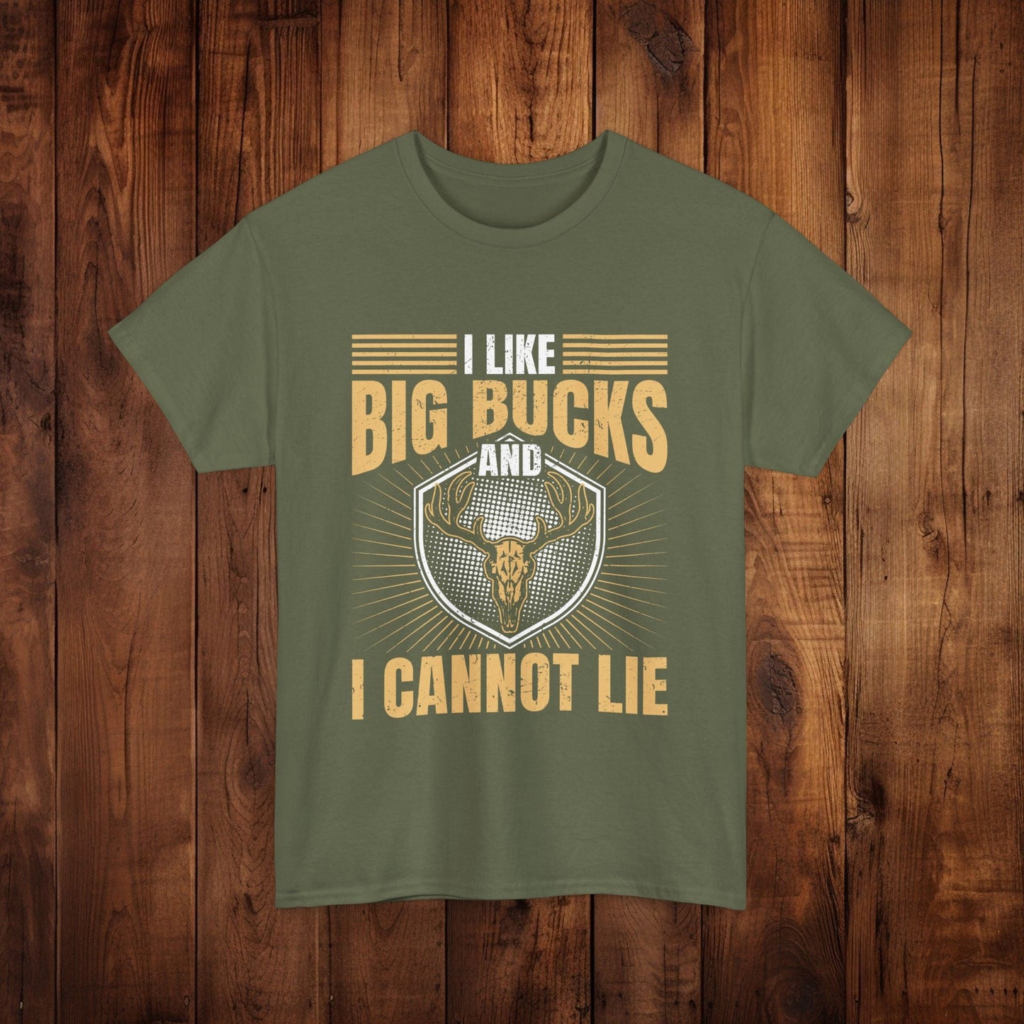 Funny Hunting Unisex Tee - I Like Big Bucks and I Cannot Lie - EternalAscension