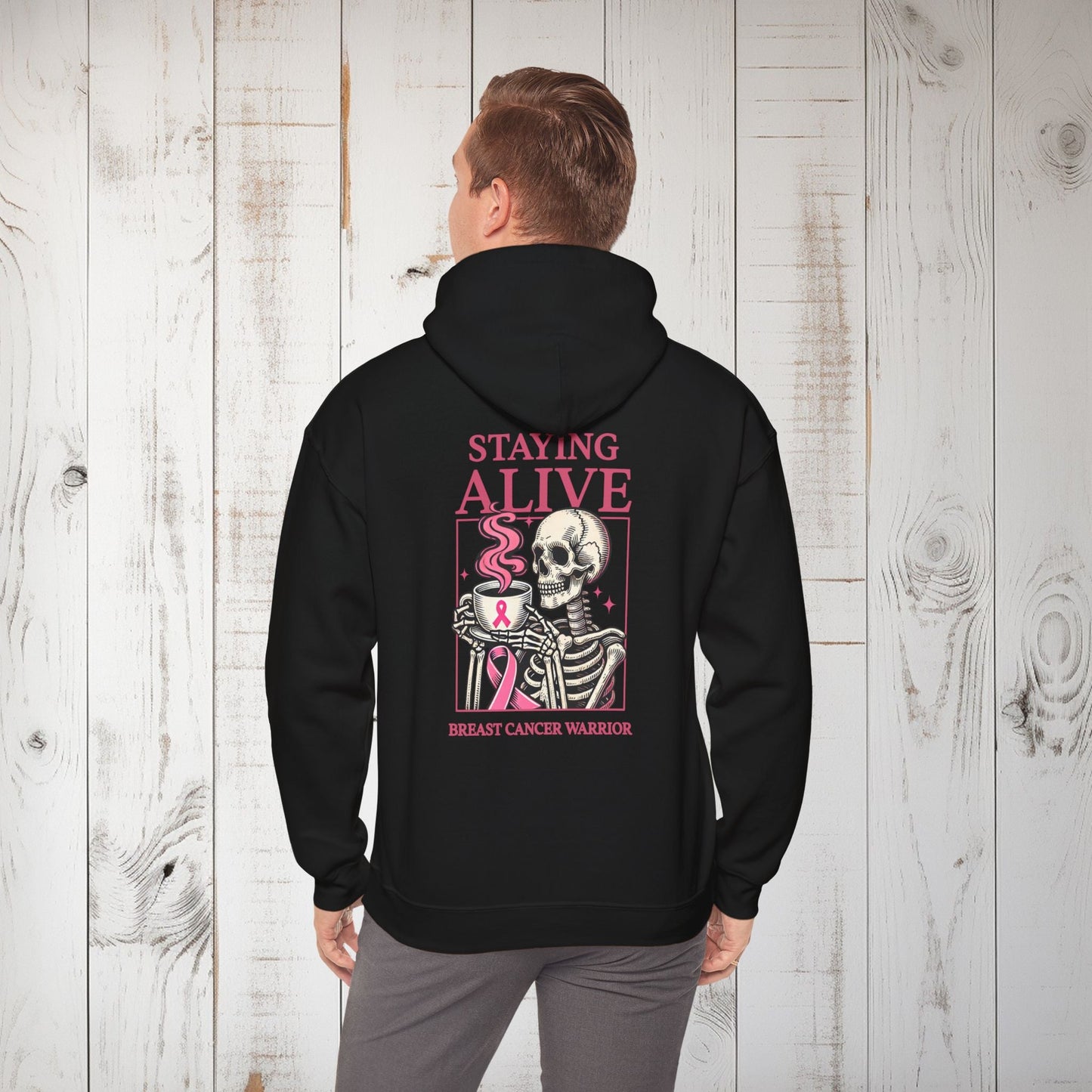 Ghostly Warrior Unisex Heavy Blend™ Hooded Sweatshirt - EternalAscension