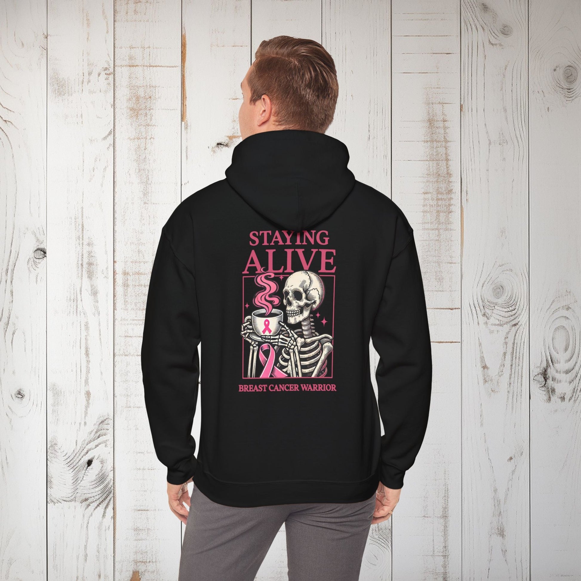 Ghostly Warrior Unisex Heavy Blend™ Hooded Sweatshirt - EternalAscension