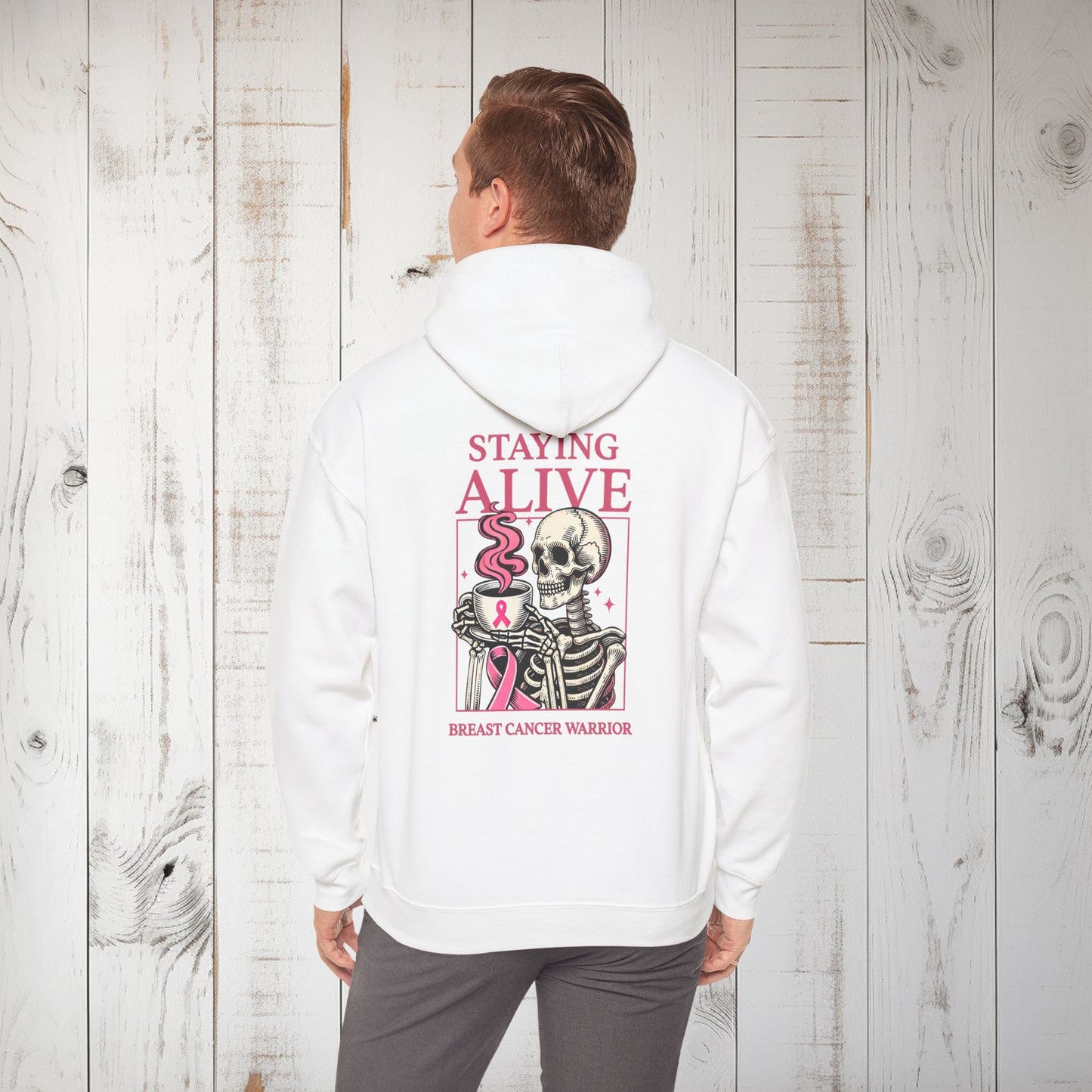Ghostly Warrior Unisex Heavy Blend™ Hooded Sweatshirt - EternalAscension