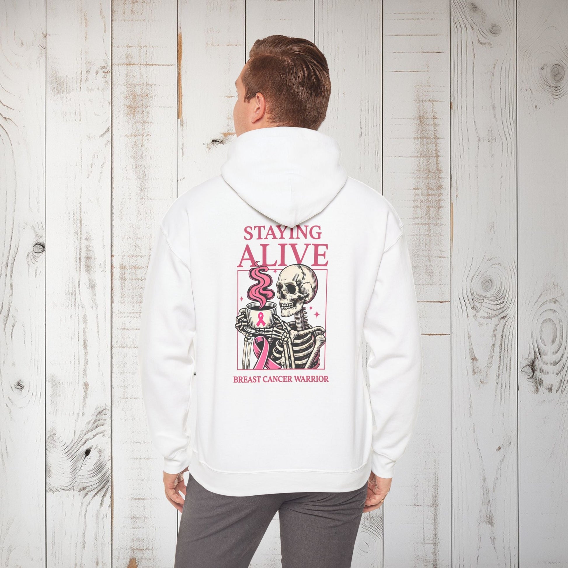 Ghostly Warrior Unisex Heavy Blend™ Hooded Sweatshirt - EternalAscension
