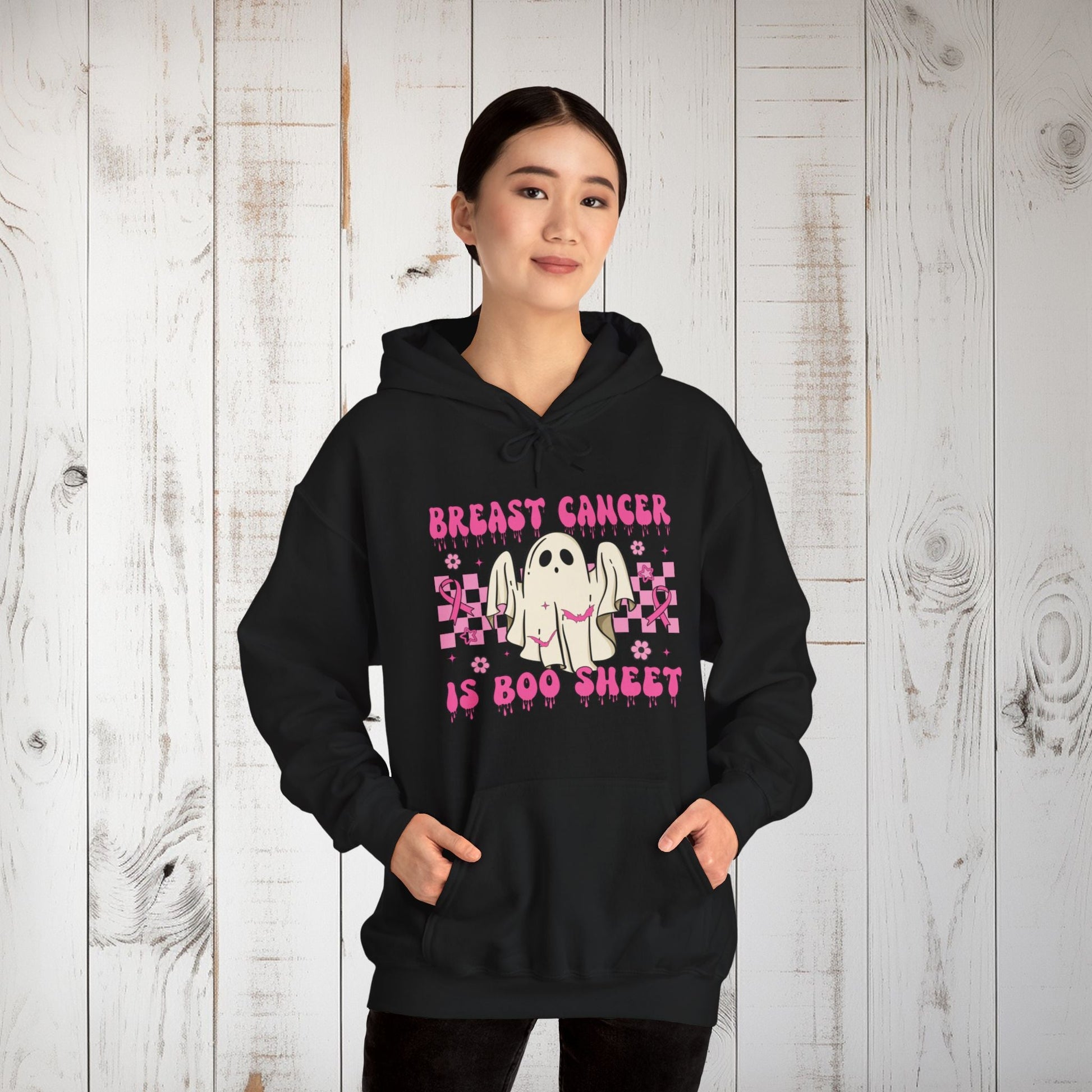 Ghostly Warrior Unisex Heavy Blend™ Hooded Sweatshirt - EternalAscension