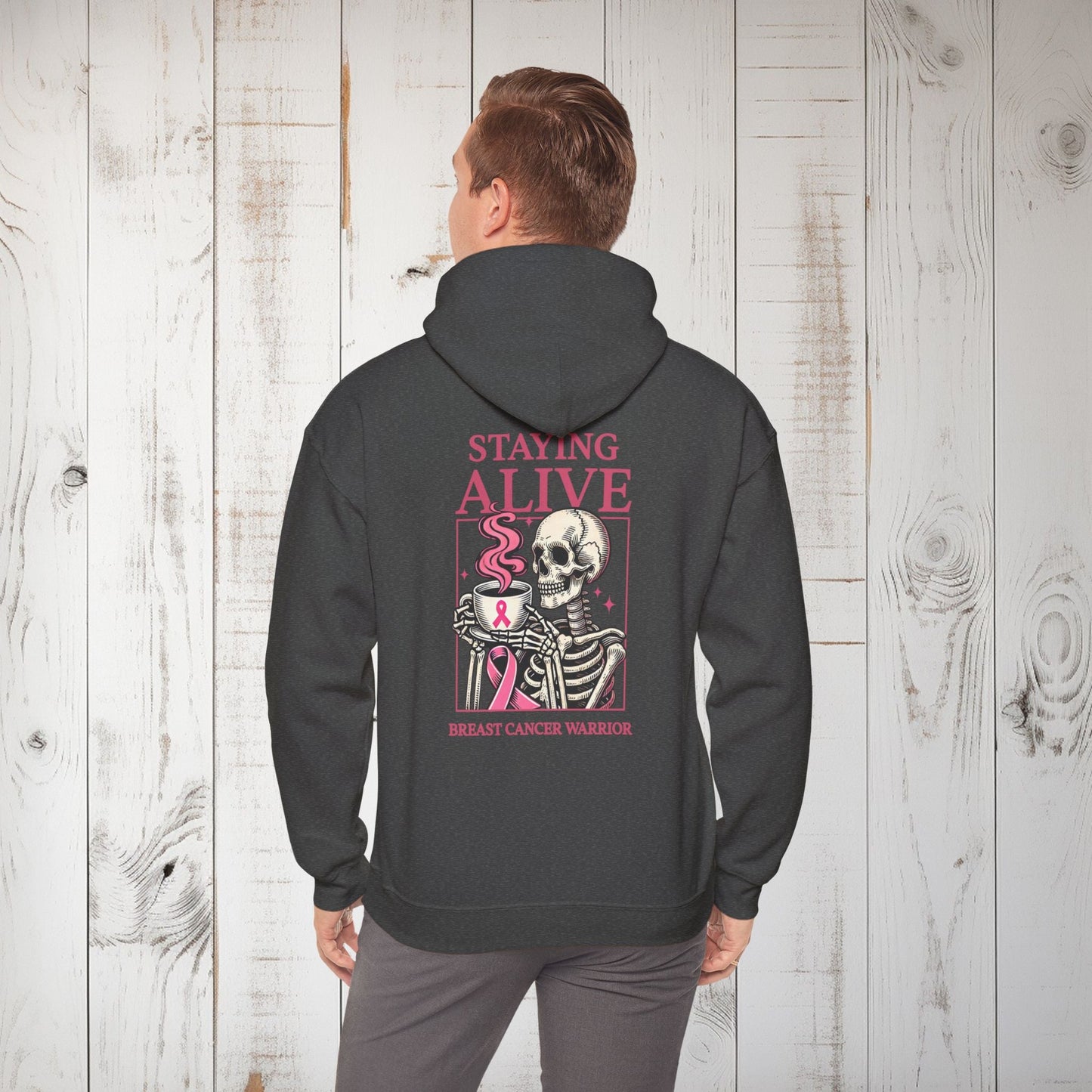 Ghostly Warrior Unisex Heavy Blend™ Hooded Sweatshirt - EternalAscension