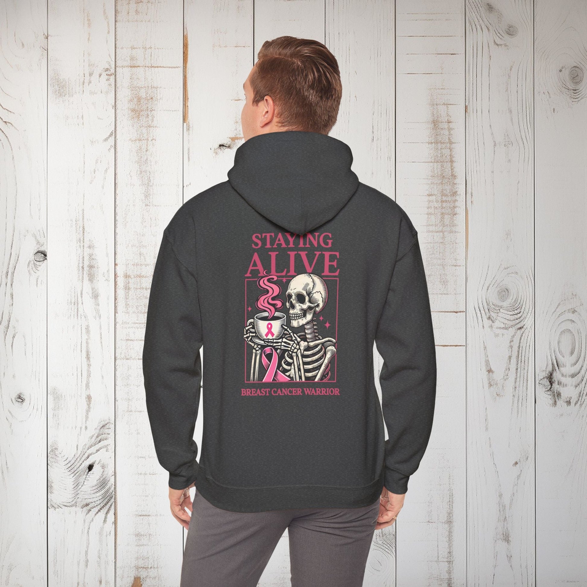 Ghostly Warrior Unisex Heavy Blend™ Hooded Sweatshirt - EternalAscension
