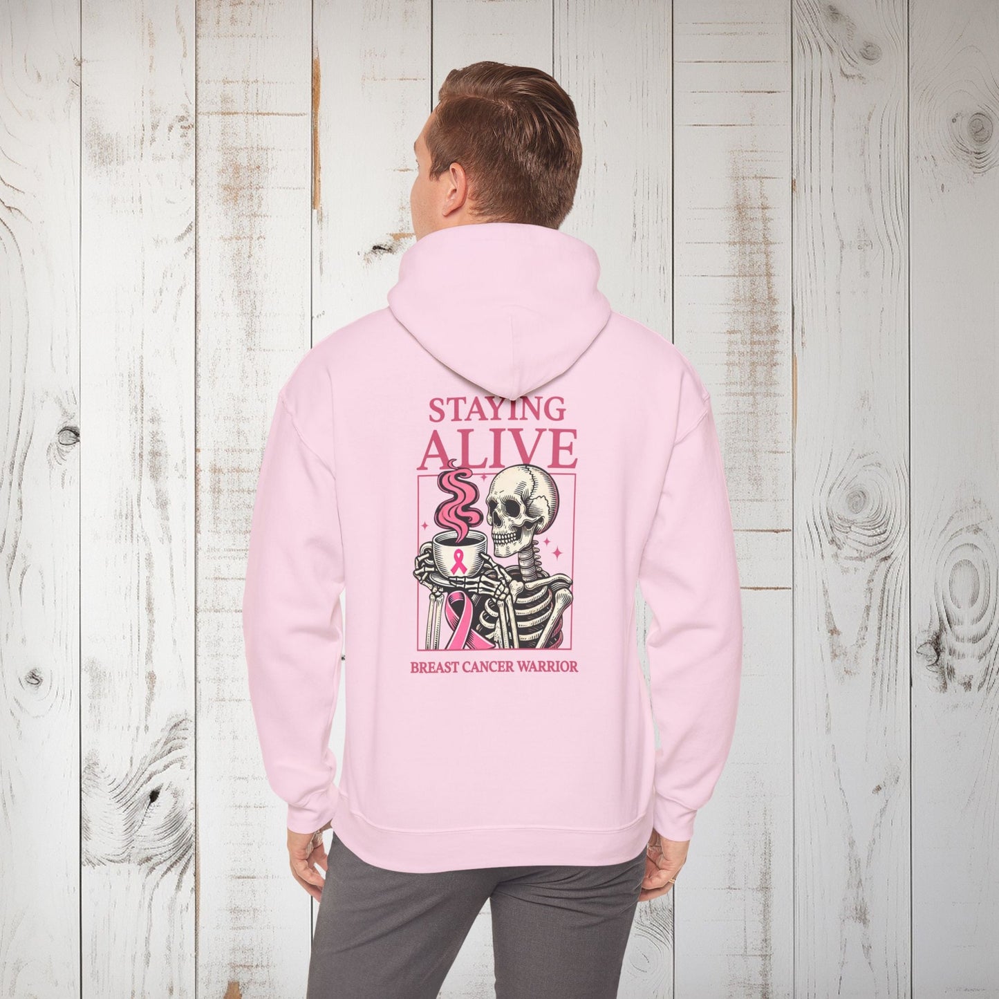 Ghostly Warrior Unisex Heavy Blend™ Hooded Sweatshirt - EternalAscension