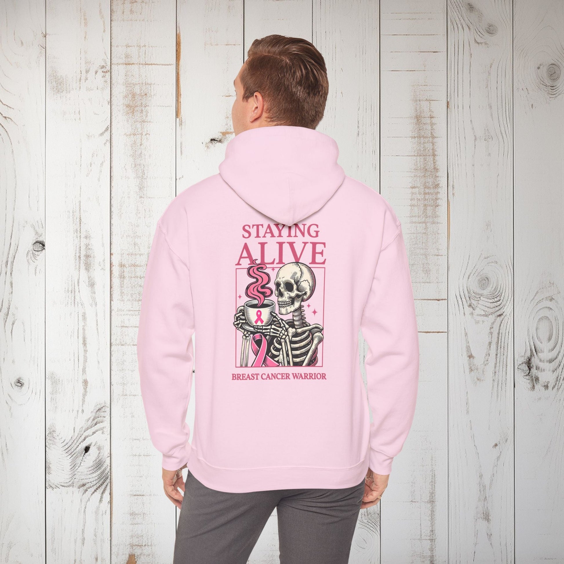 Ghostly Warrior Unisex Heavy Blend™ Hooded Sweatshirt - EternalAscension