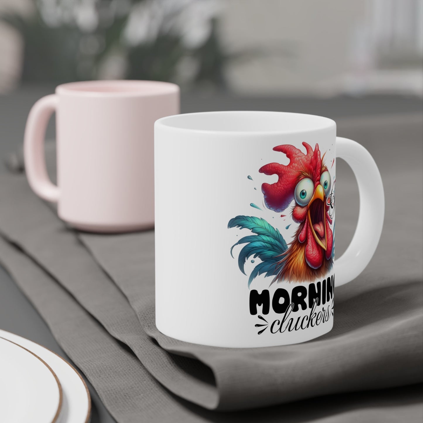 "Good Morning Cluckers" Ceramic Mugs (11oz\15oz\20oz) - EternalAscension