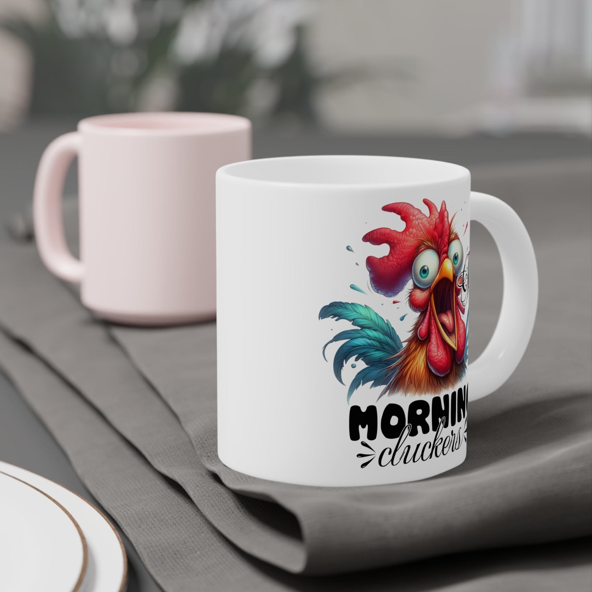 "Good Morning Cluckers" Ceramic Mugs (11oz\15oz\20oz) - EternalAscension