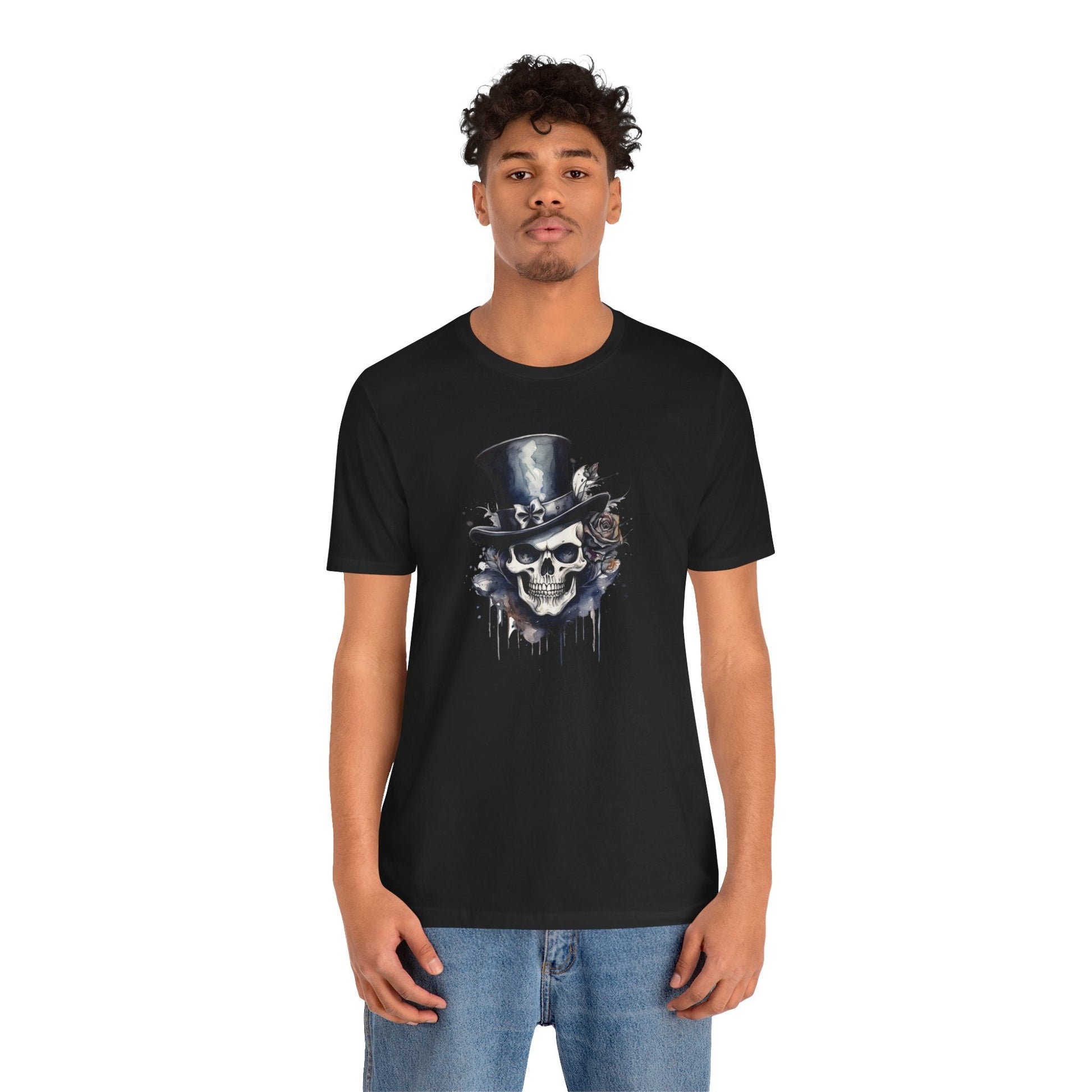 Gothic Skull Unisex Jersey Short Sleeve Tee - EternalAscension