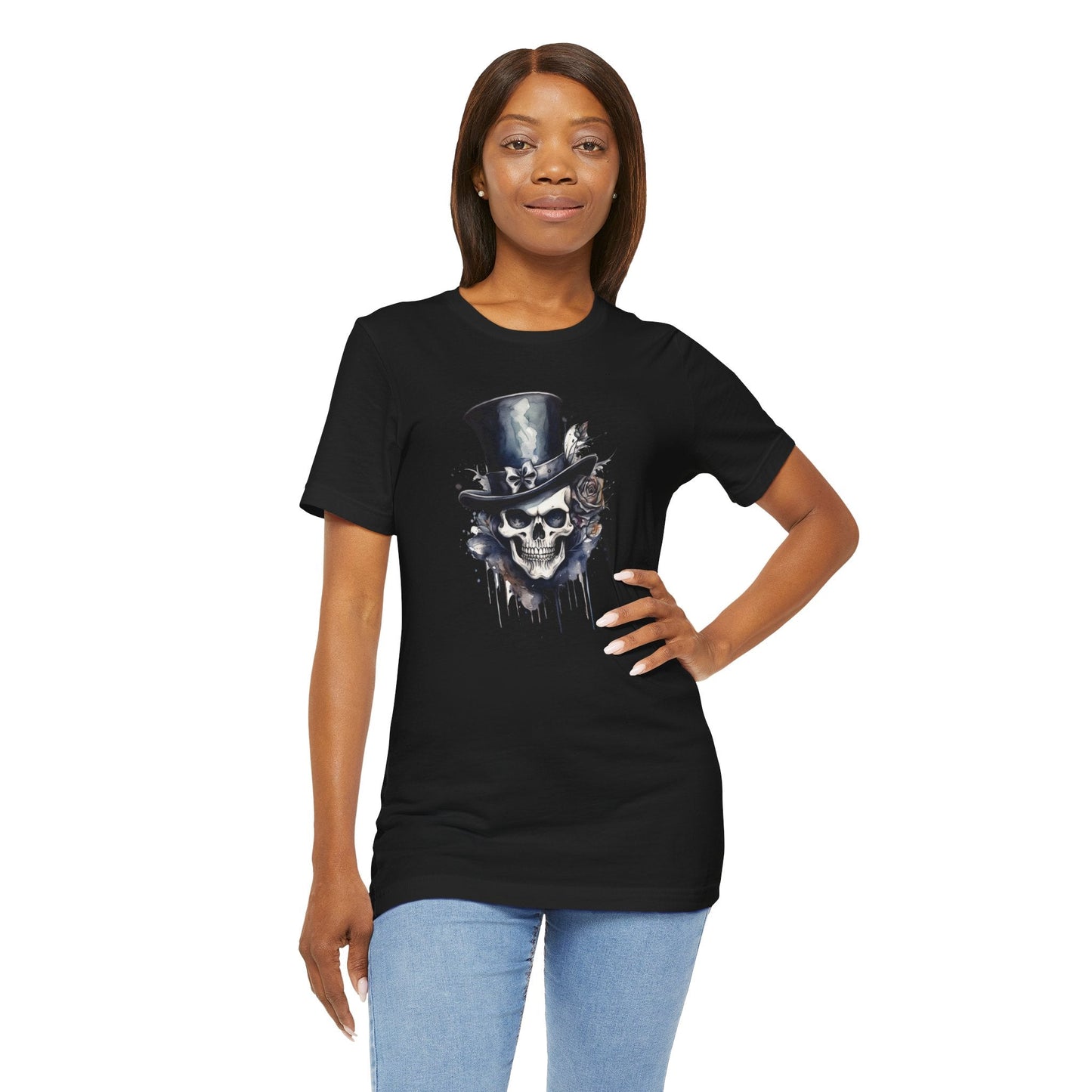 Gothic Skull Unisex Jersey Short Sleeve Tee - EternalAscension