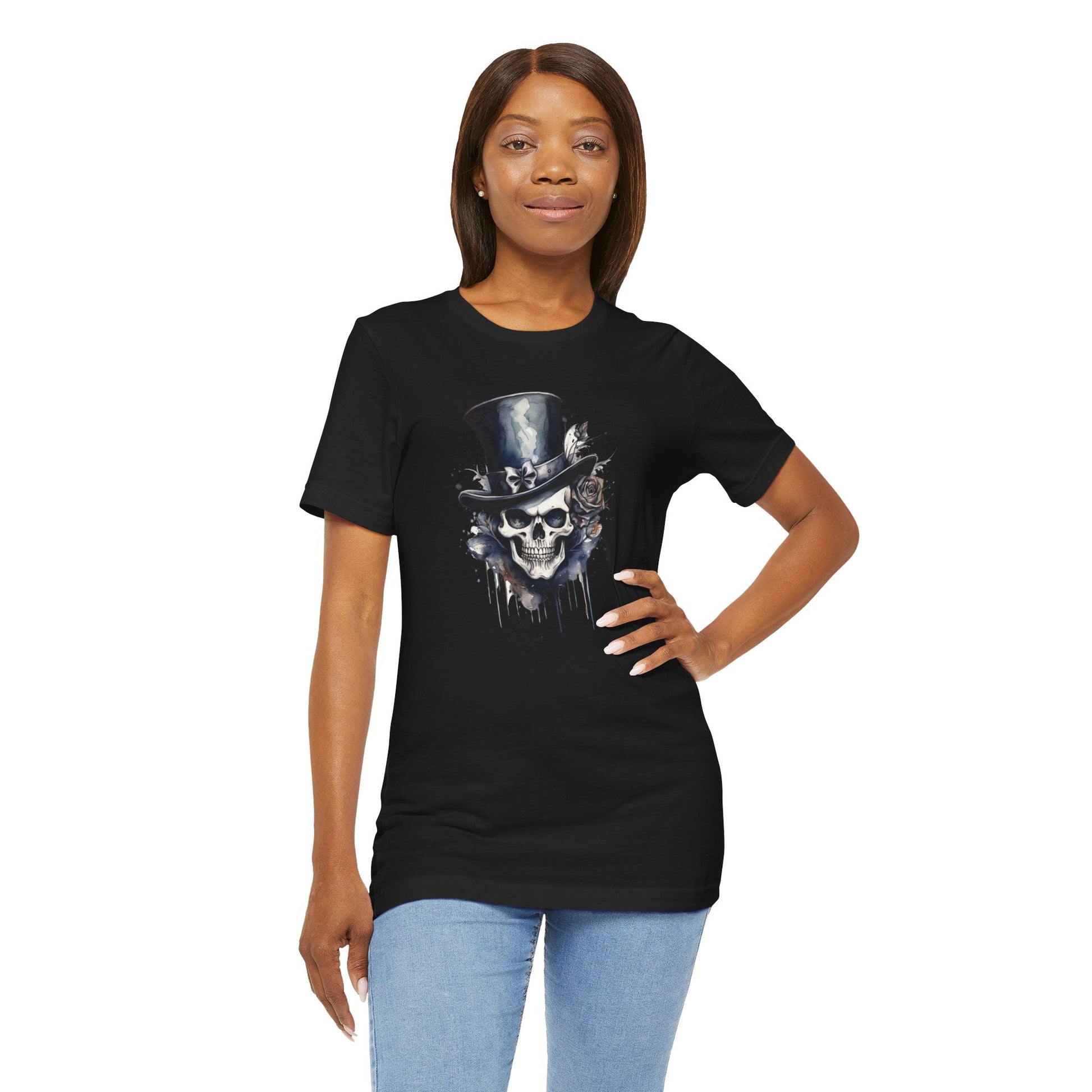 Gothic Skull Unisex Jersey Short Sleeve Tee - EternalAscension