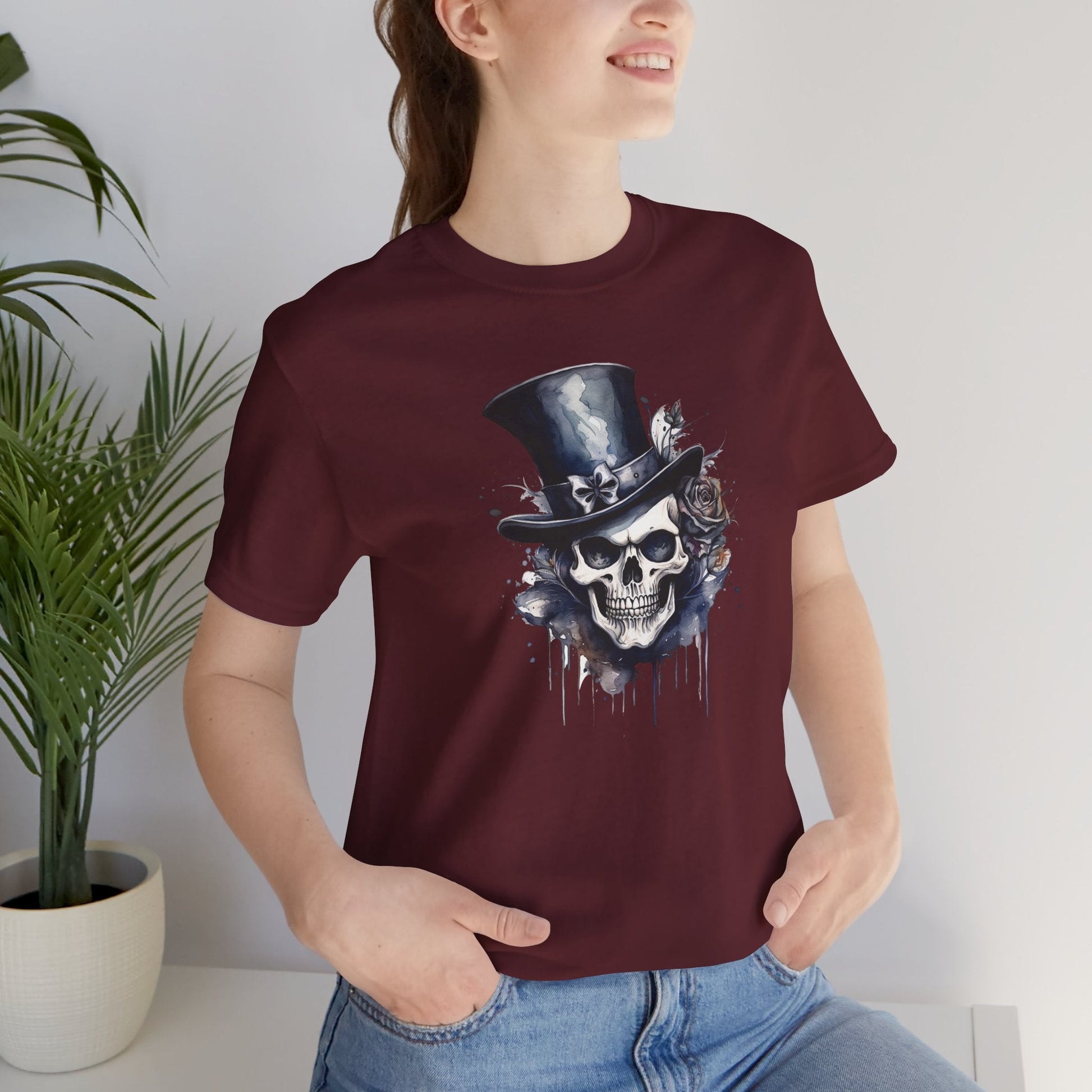 Gothic Skull Unisex Jersey Short Sleeve Tee - EternalAscension