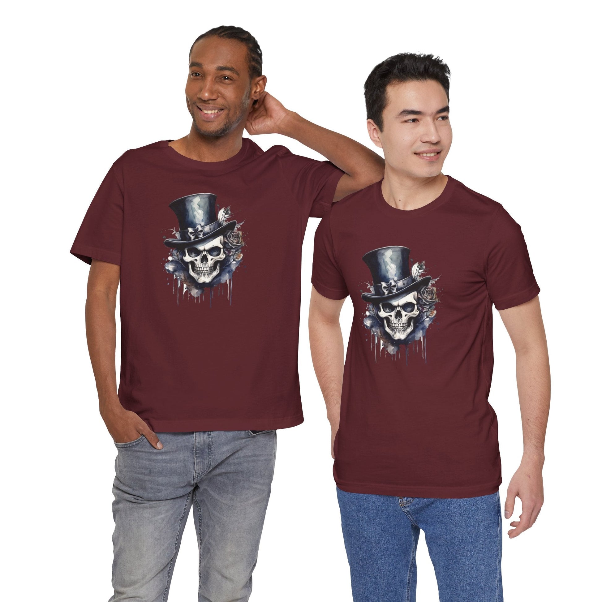 Gothic Skull Unisex Jersey Short Sleeve Tee - EternalAscension