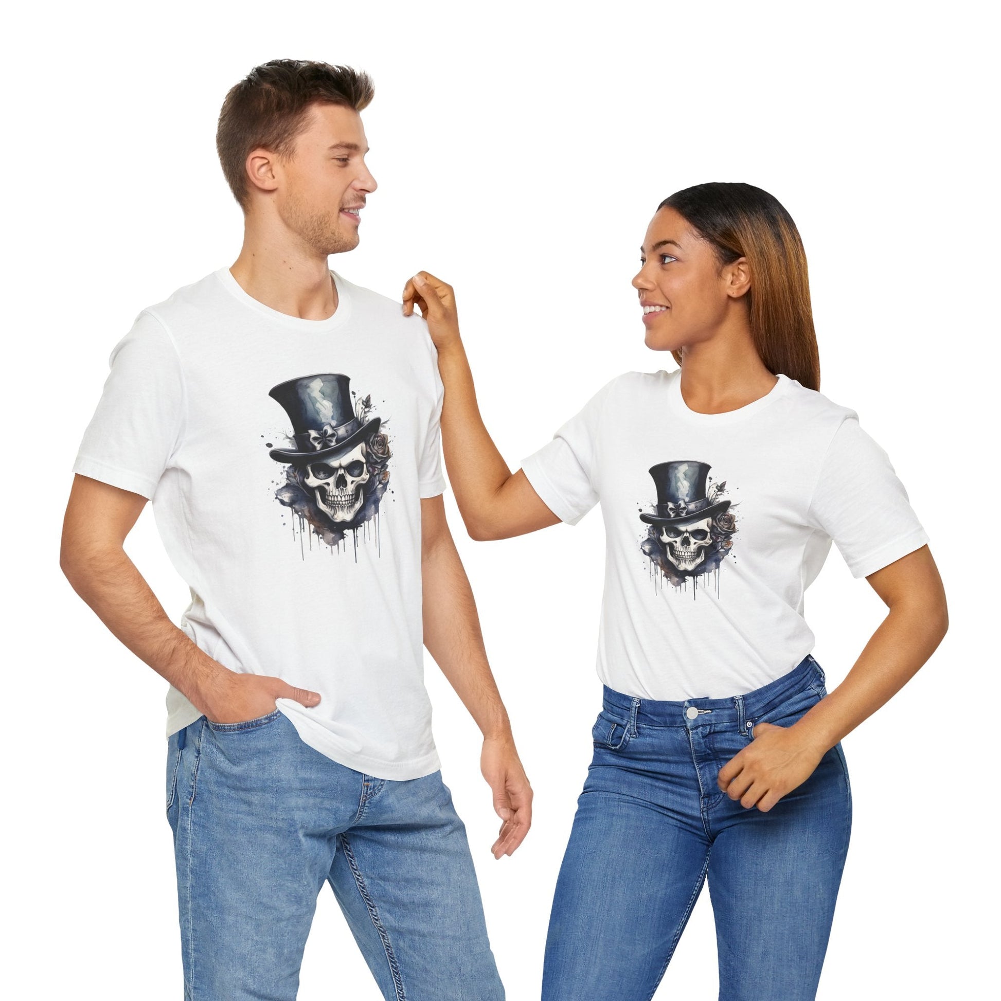 Gothic Skull Unisex Jersey Short Sleeve Tee - EternalAscension
