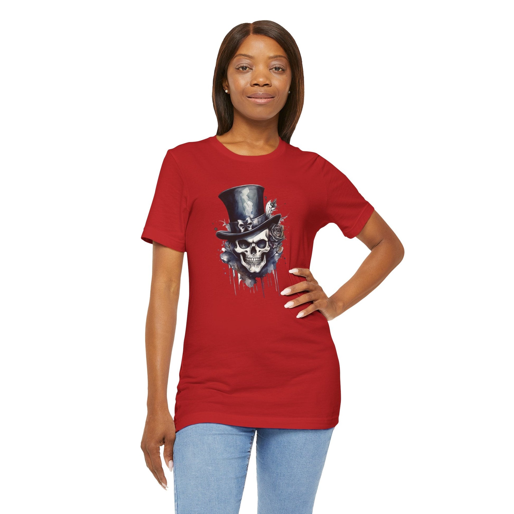 Gothic Skull Unisex Jersey Short Sleeve Tee - EternalAscension