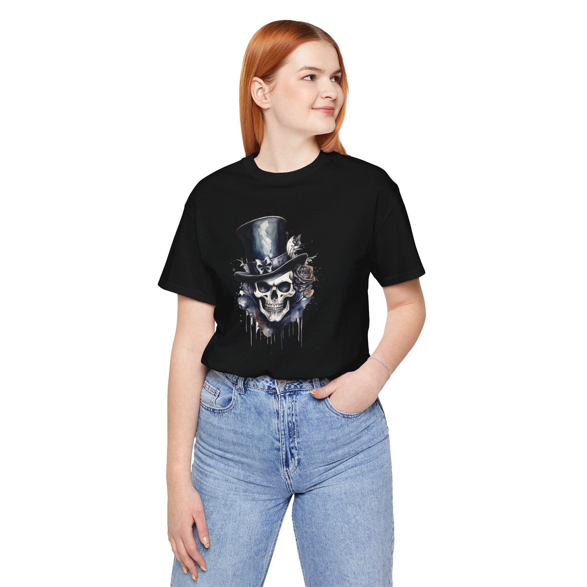 Gothic Skull Unisex Jersey Short Sleeve Tee - EternalAscension