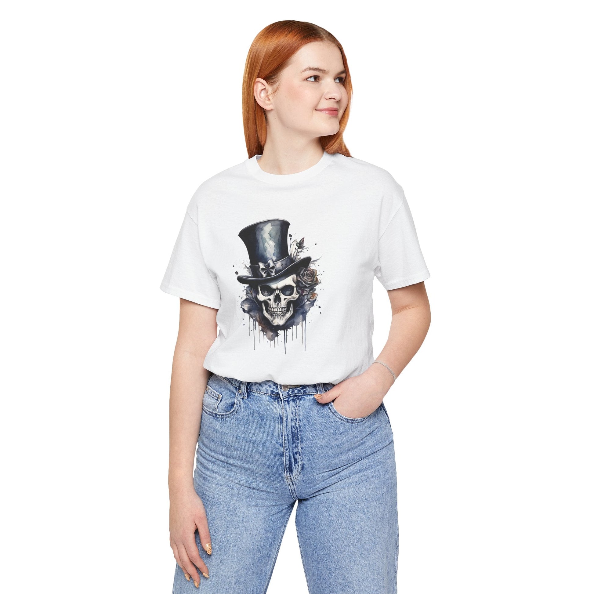 Gothic Skull Unisex Jersey Short Sleeve Tee - EternalAscension