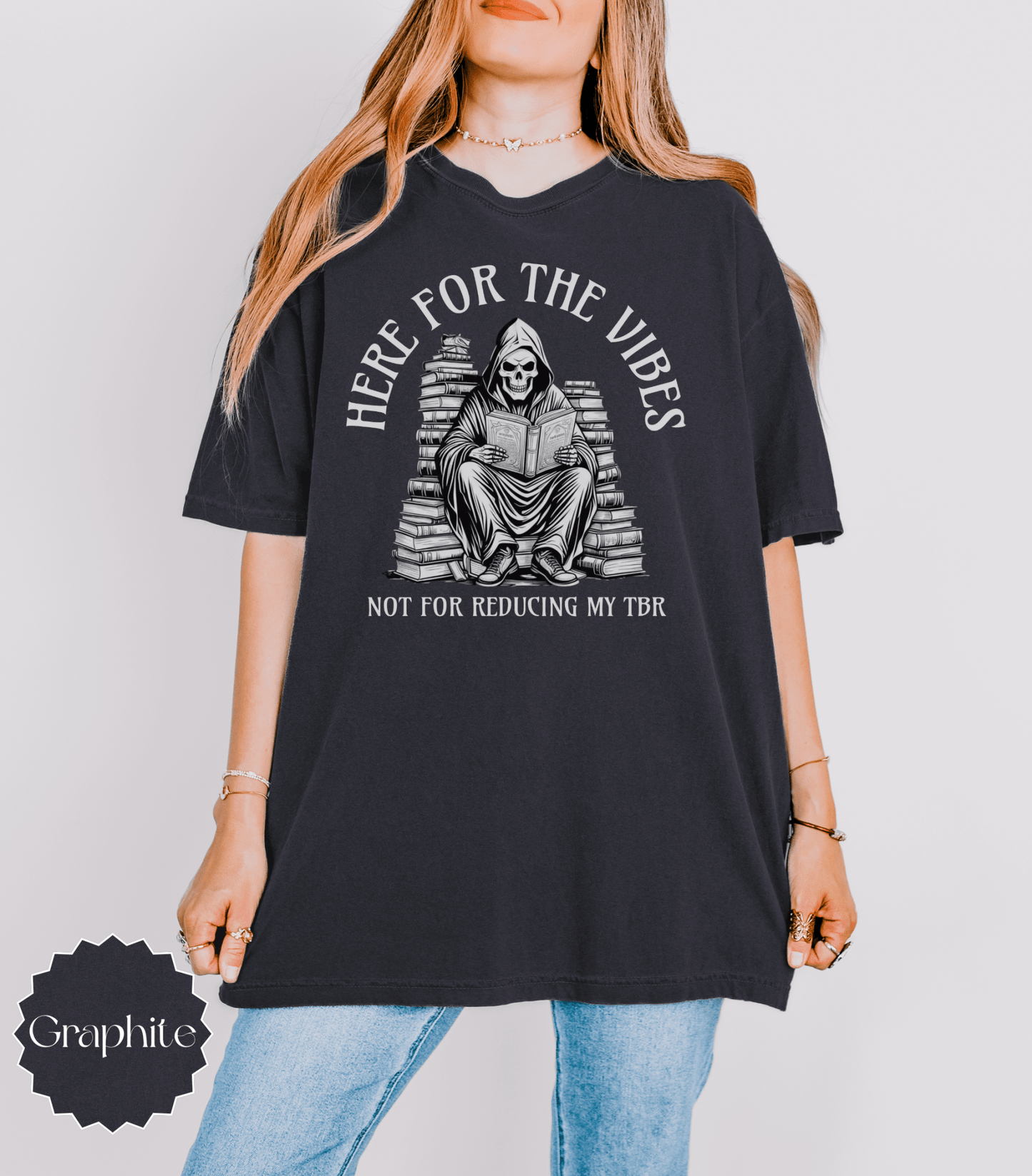Grim Reaper Book Lover T-Shirt, Funny Reading Tee, Unisex Gift Shirt, Bookworm Tee, Literary Apparel - EternalAscension