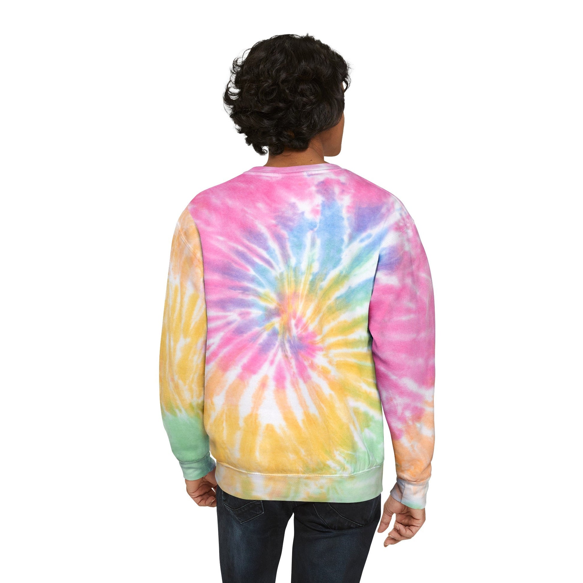 Grow Through What You Go Through; Unisex Tie - Dye Sweatshirt - EternalAscension