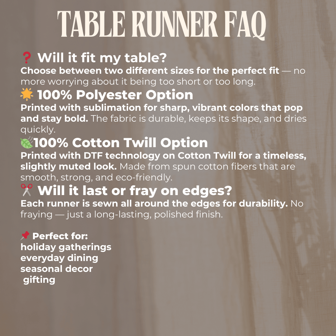 Halloween Table Runner - Celestial Gothic Home Decor - Fall Floral Witchy Linen, Samhain Dining Altar Cloth, Halloween Party Decor, Seasonal - EternalAscension