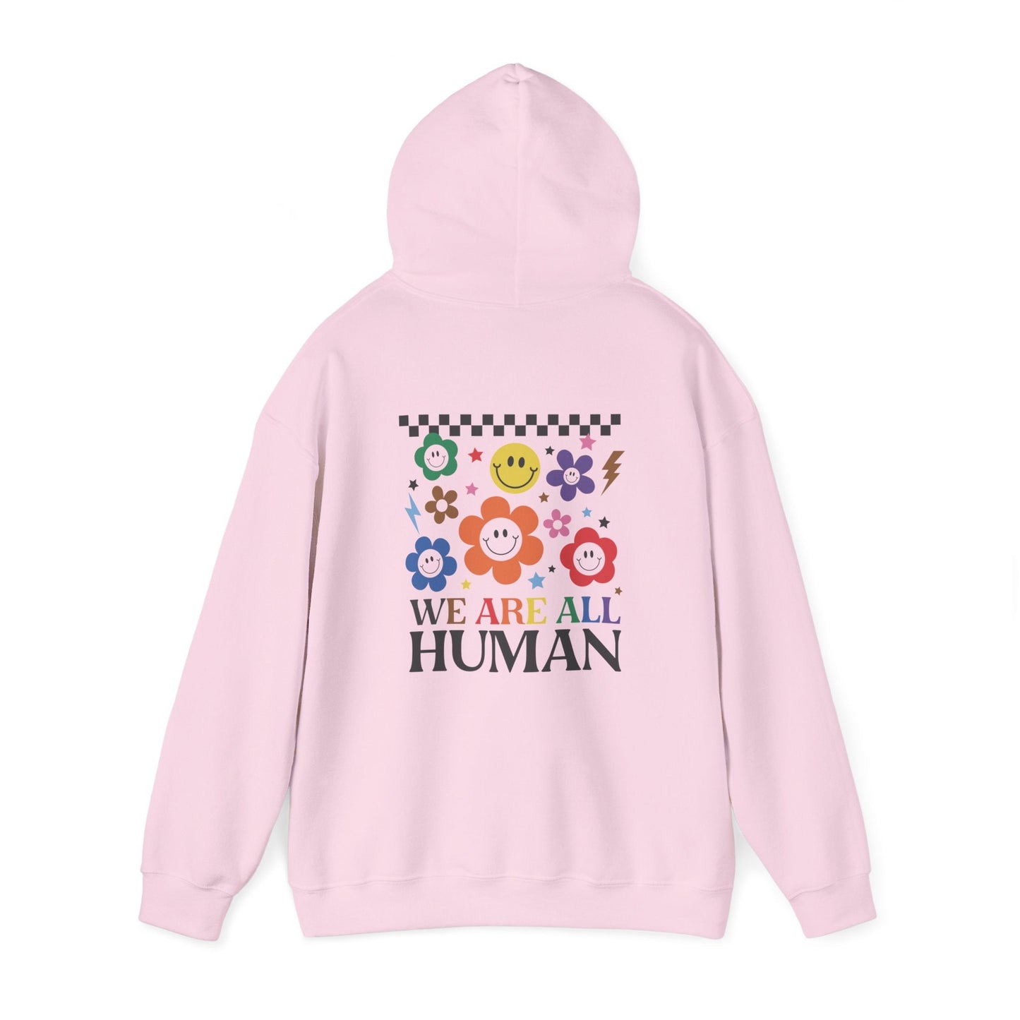 Hate Less LOVE MORE! Unisex Heavy Blend™ Hooded Sweatshirt - EternalAscension