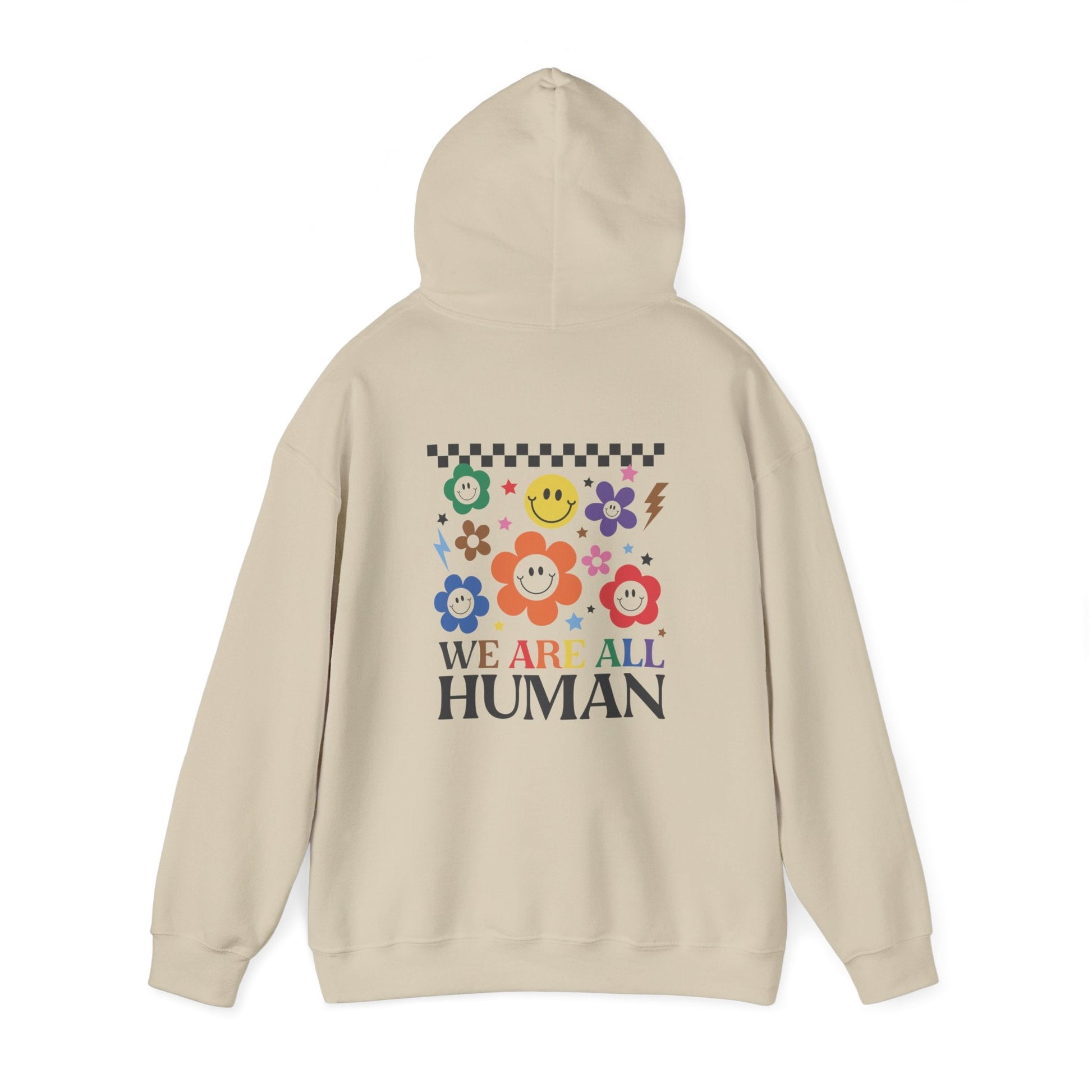 Hate Less LOVE MORE! Unisex Heavy Blend™ Hooded Sweatshirt - EternalAscension