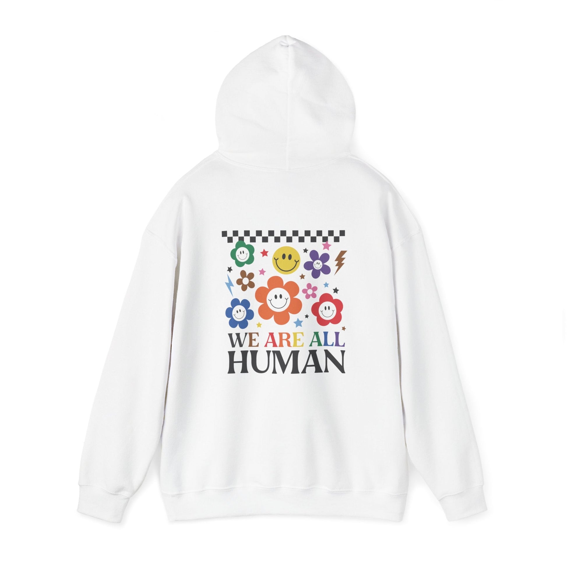 Hate Less LOVE MORE! Unisex Heavy Blend™ Hooded Sweatshirt - EternalAscension