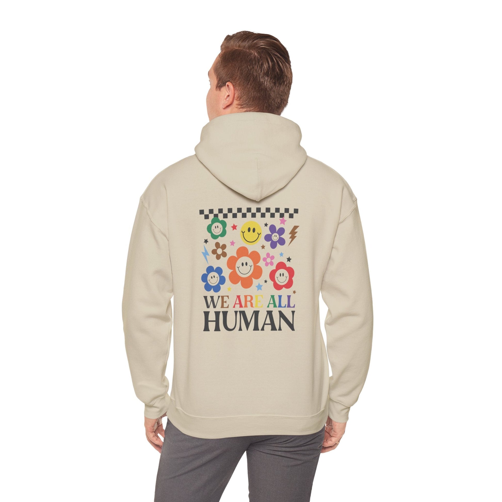 Hate Less LOVE MORE! Unisex Heavy Blend™ Hooded Sweatshirt - EternalAscension