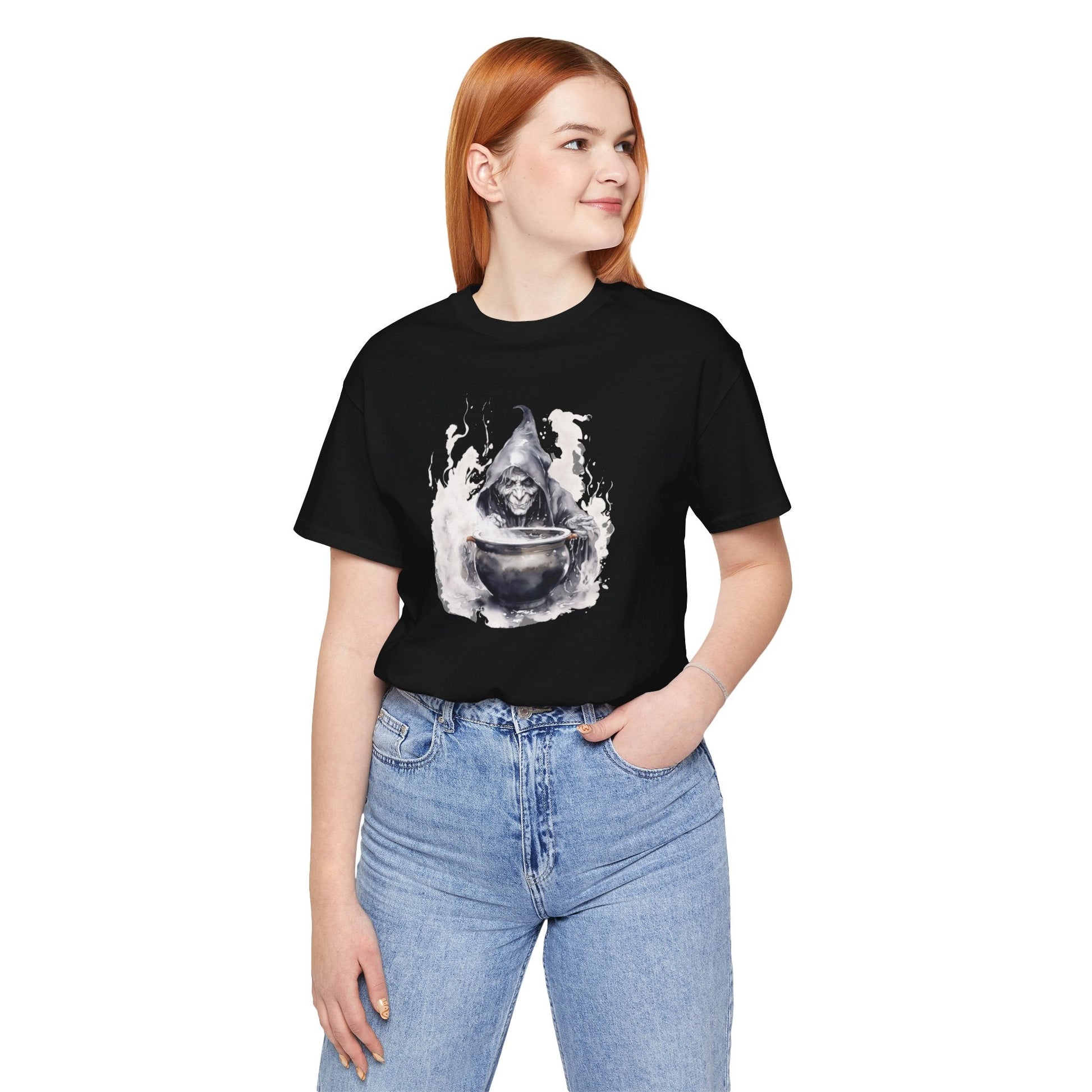 Haunted Witch’s Brew Unisex Jersey Short Sleeve Tee - EternalAscension