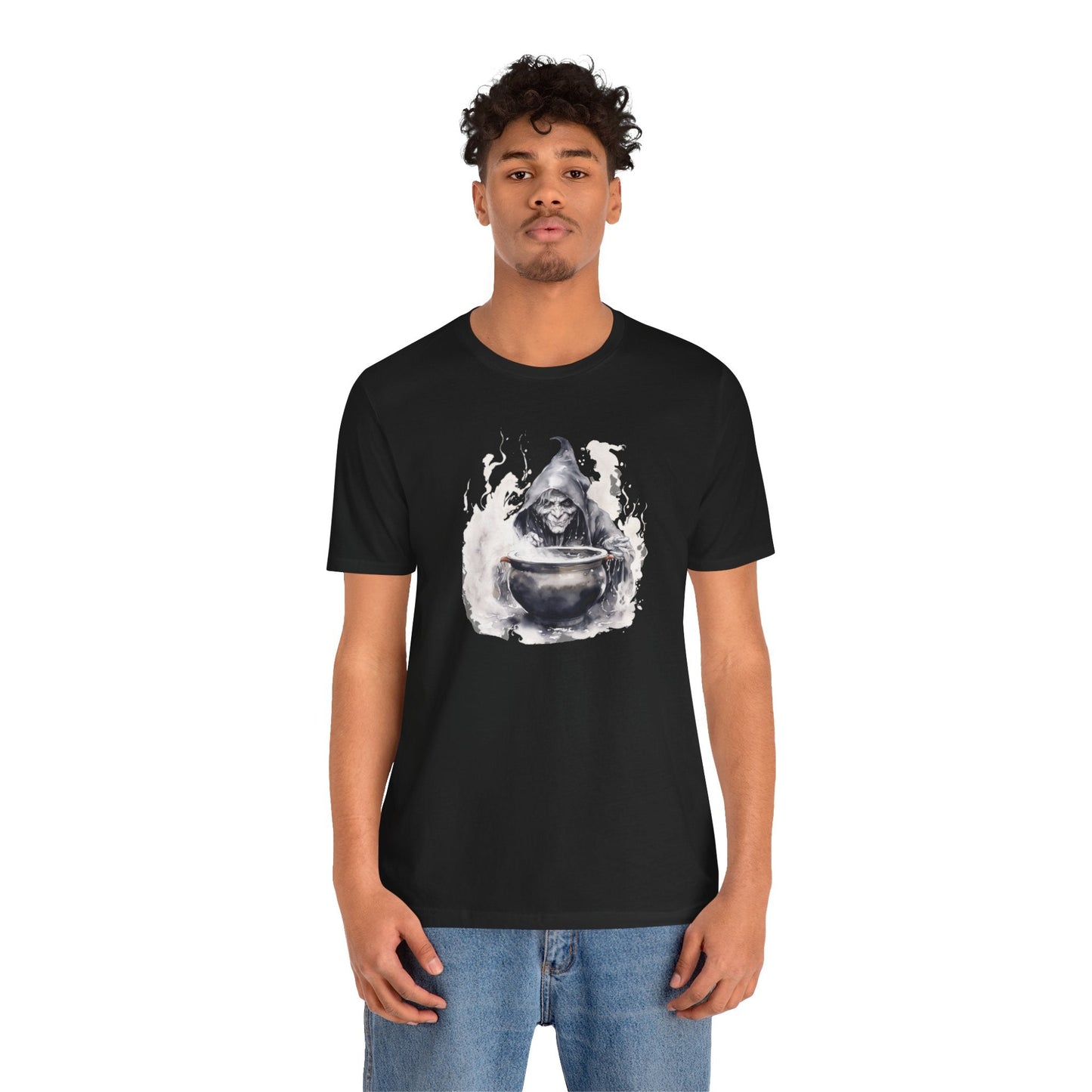 Haunted Witch’s Brew Unisex Jersey Short Sleeve Tee - EternalAscension