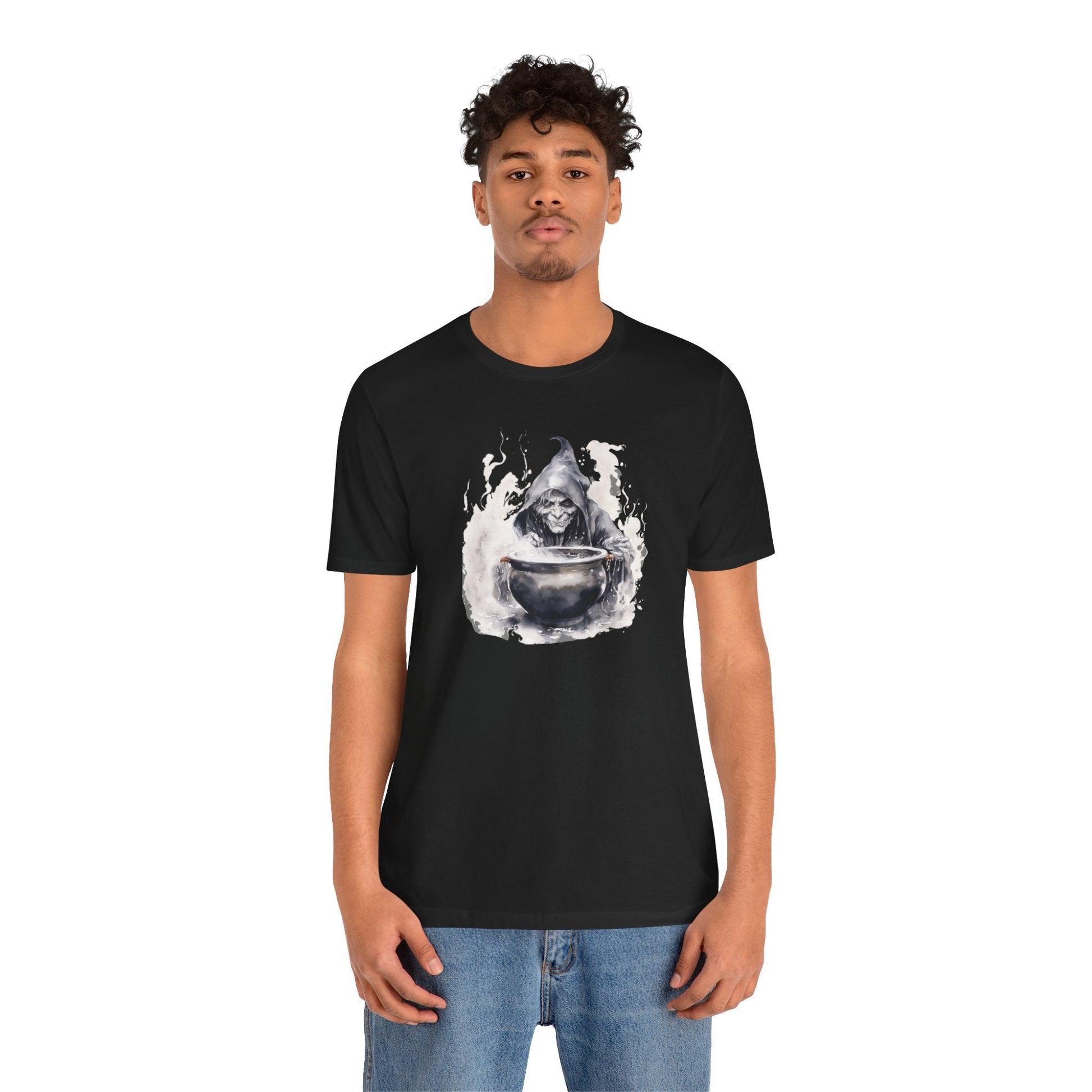Haunted Witch’s Brew Unisex Jersey Short Sleeve Tee - EternalAscension