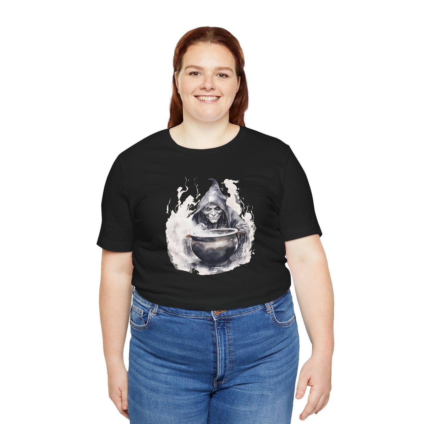 Haunted Witch’s Brew Unisex Jersey Short Sleeve Tee - EternalAscension