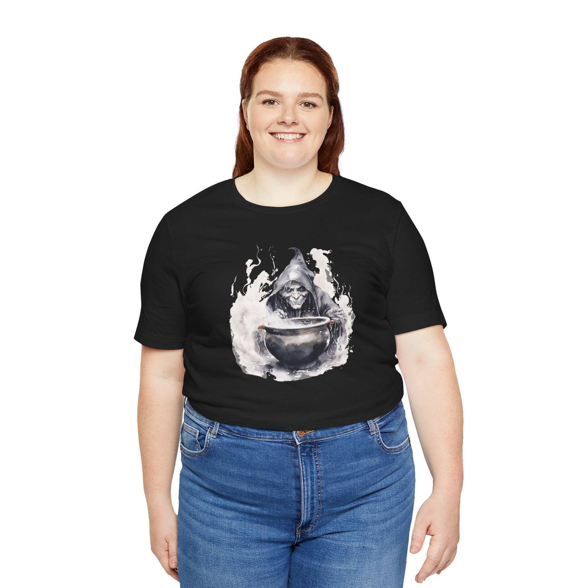 Haunted Witch’s Brew Unisex Jersey Short Sleeve Tee - EternalAscension
