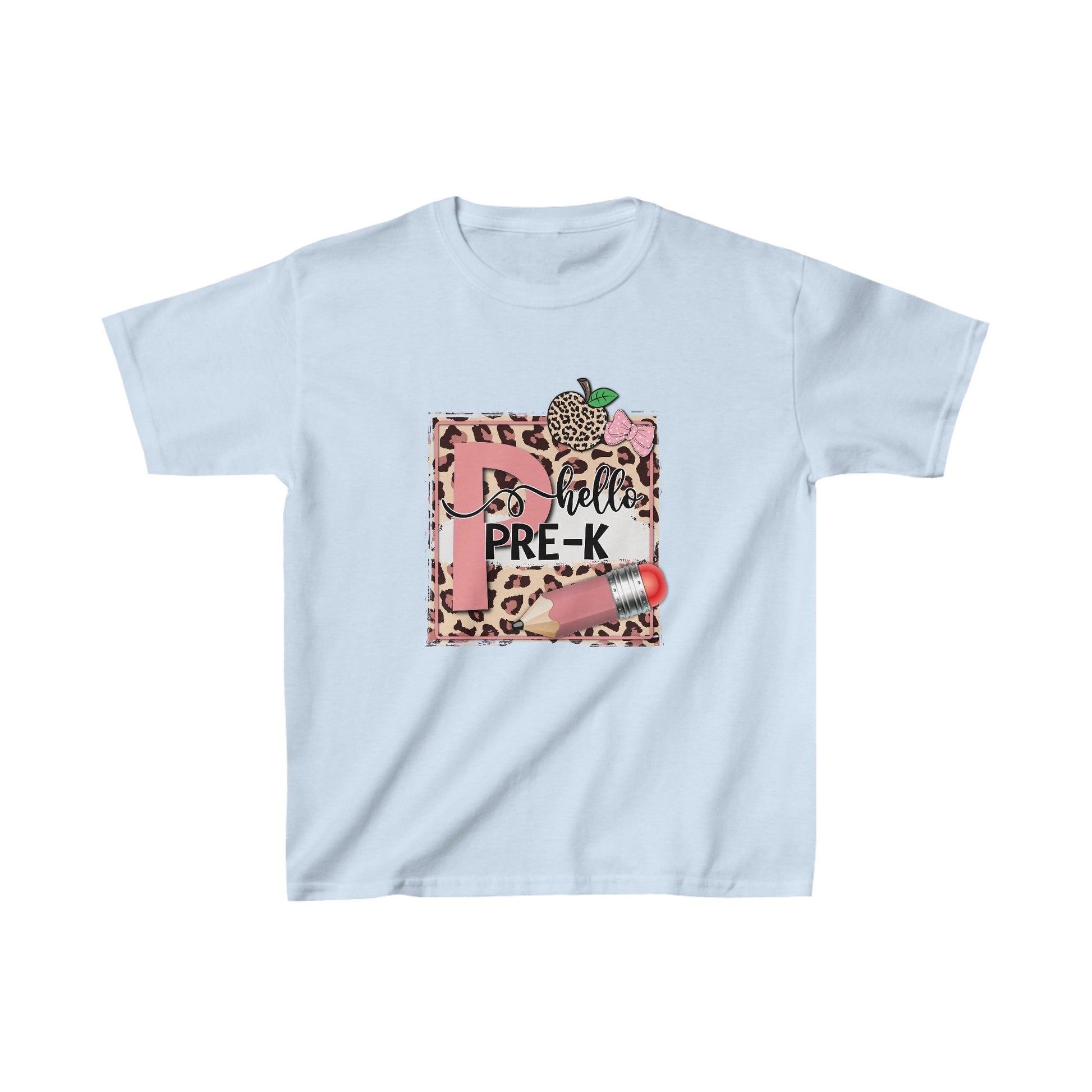 Hello Pre - K T - Shirt! Kids Heavy Cotton™ Tee - EternalAscension
