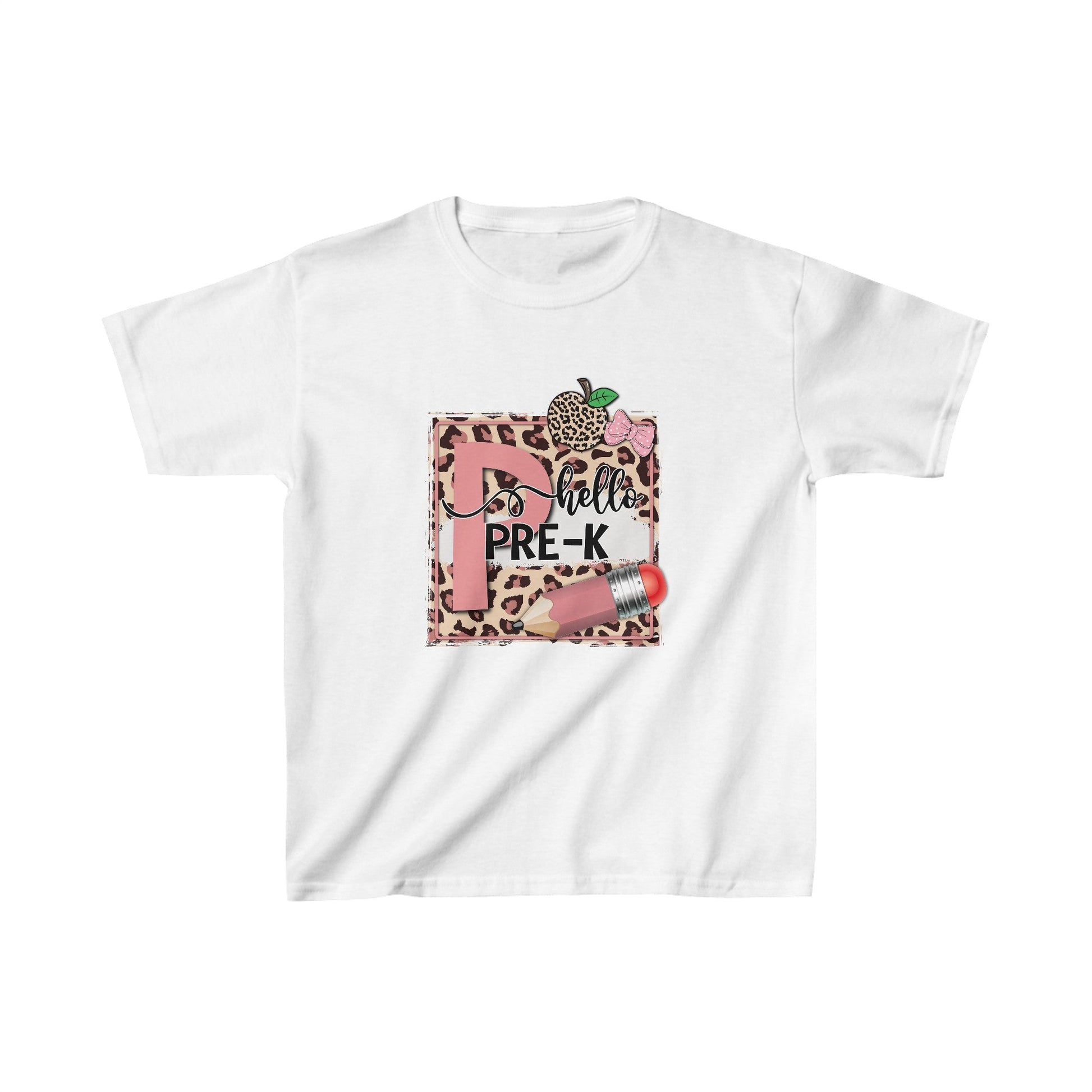 Hello Pre - K T - Shirt! Kids Heavy Cotton™ Tee - EternalAscension