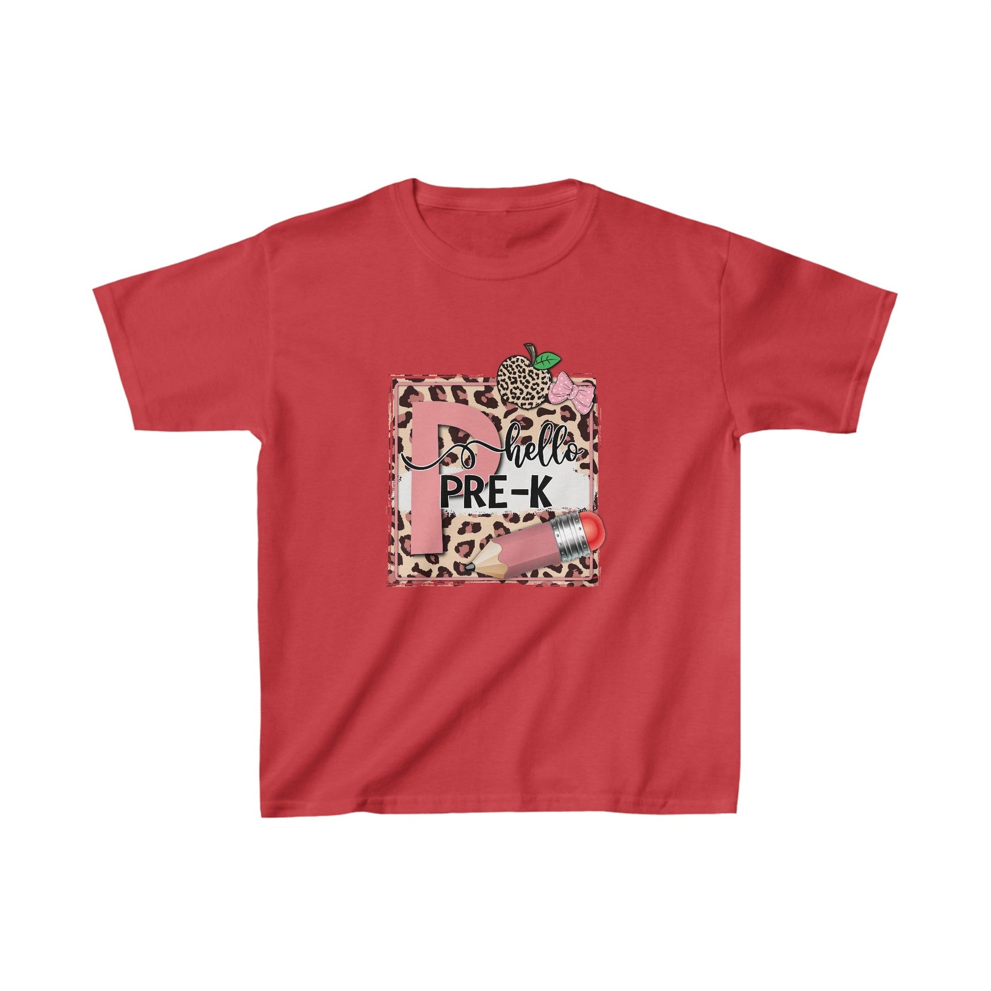 Hello Pre - K T - Shirt! Kids Heavy Cotton™ Tee - EternalAscension