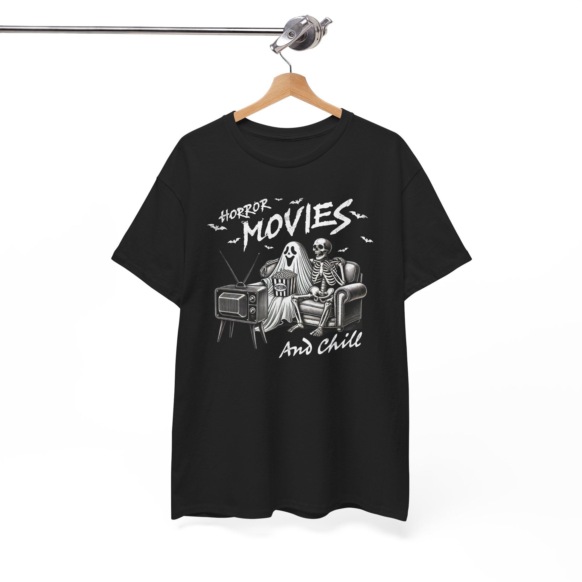 Horror Movies and Chill Unisex Heavy Cotton Tee - EternalAscension