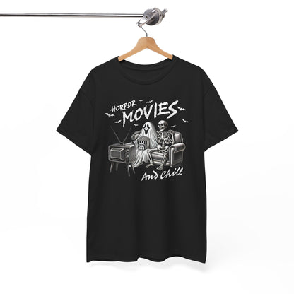 Horror Movies and Chill Unisex Heavy Cotton Tee - EternalAscension