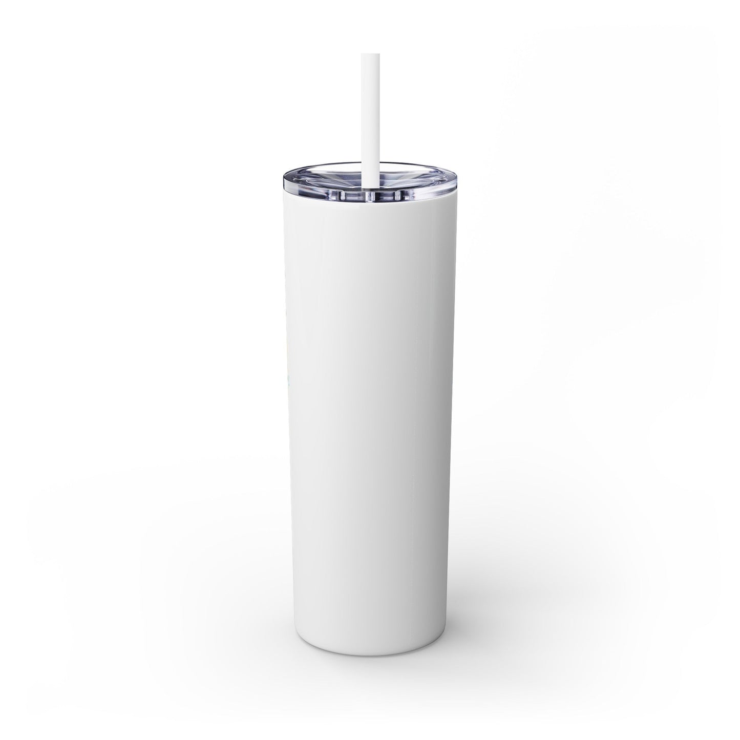 I Decide My Vibe! Skinny Tumbler with Straw, 20oz - EternalAscension