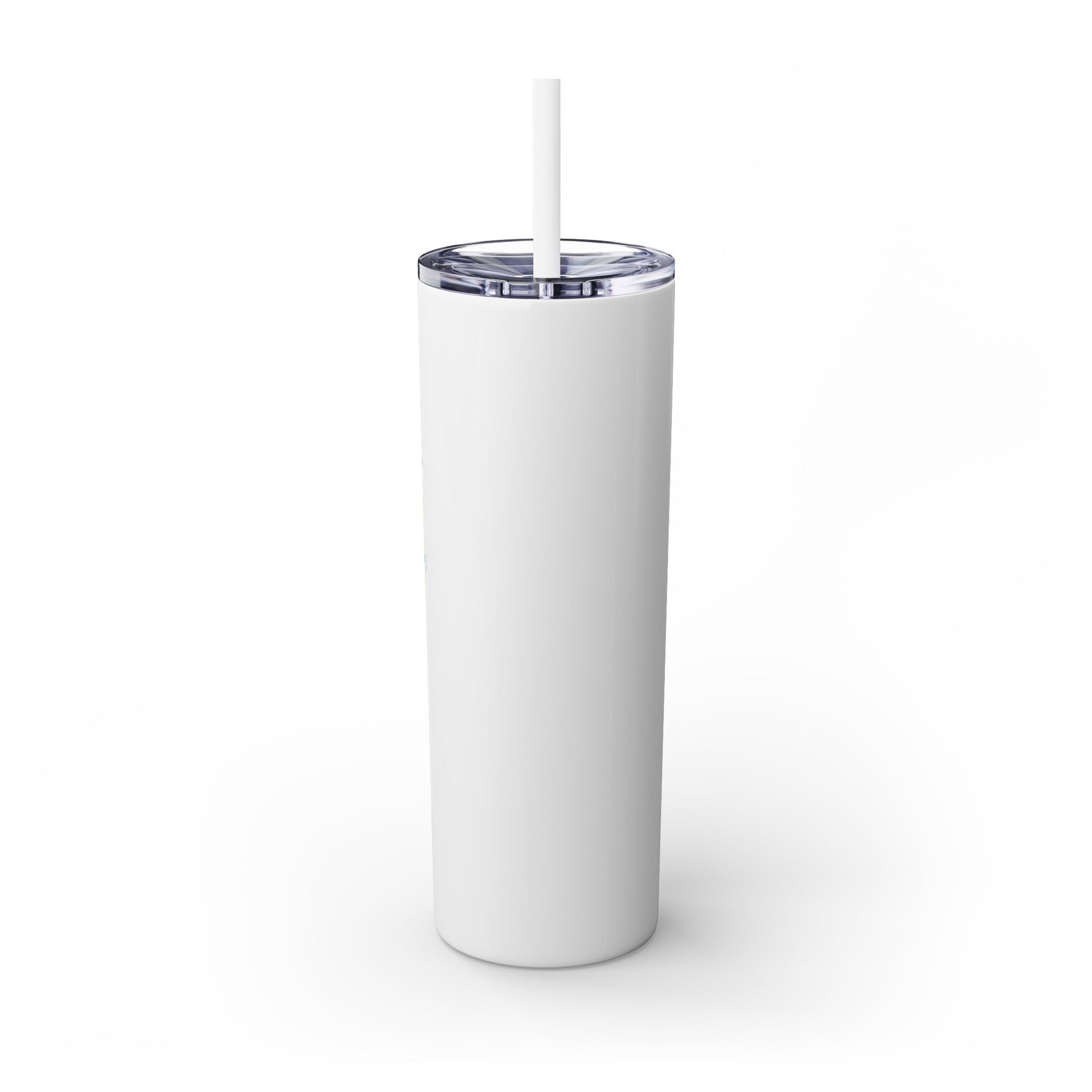 I Decide My Vibe! Skinny Tumbler with Straw, 20oz - EternalAscension
