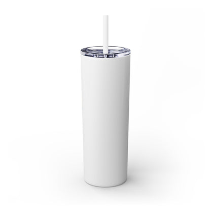 I Decide My Vibe! Skinny Tumbler with Straw, 20oz - EternalAscension